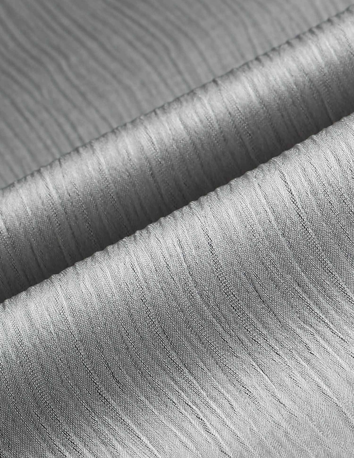 Crinkled Regular Fit Shirt Grey - U.S. POLO ASSN. | Large