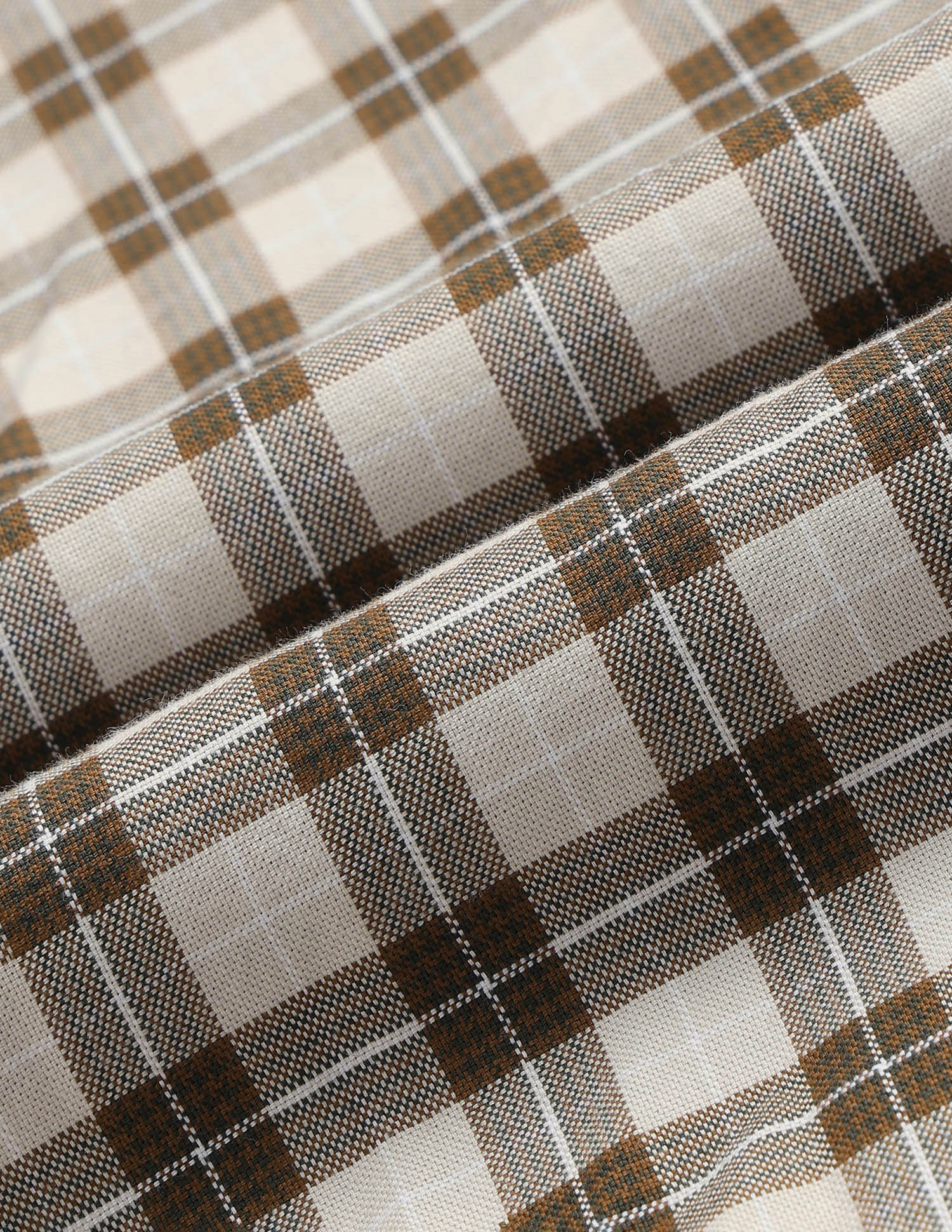 Equestrian Sports @ Elevnado Plaid Checked Shirt Khaki - U.S. Polo Assn. India | Large