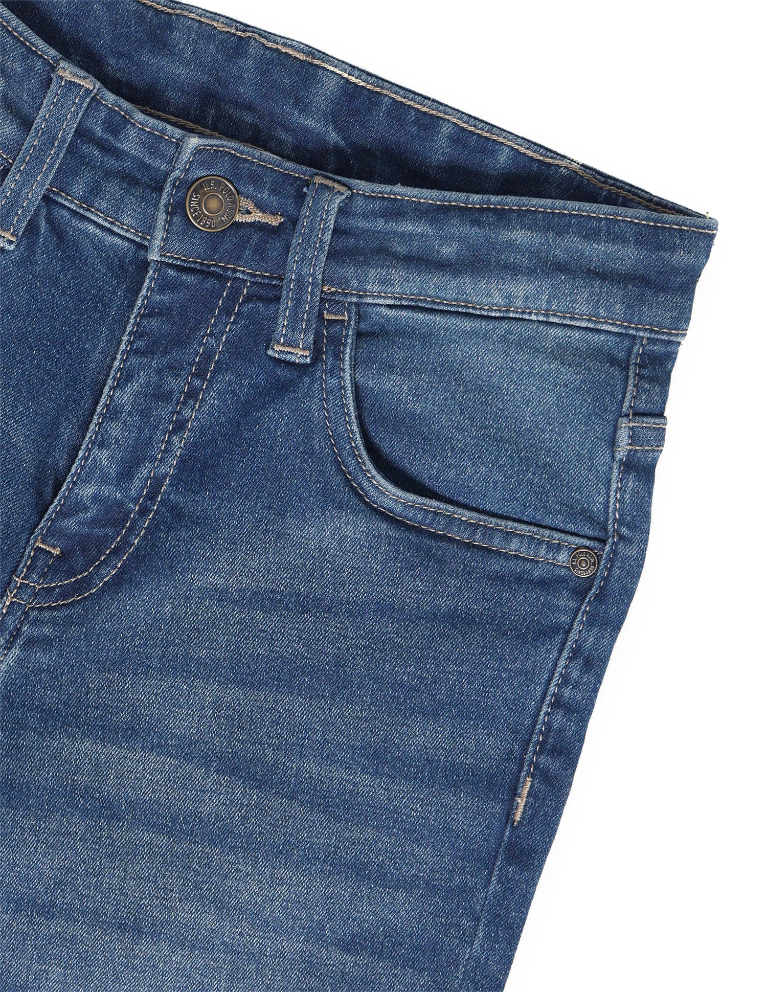 Harold Slim Straight Blue Jeans Indigo - U.S. Polo Assn. India | Large