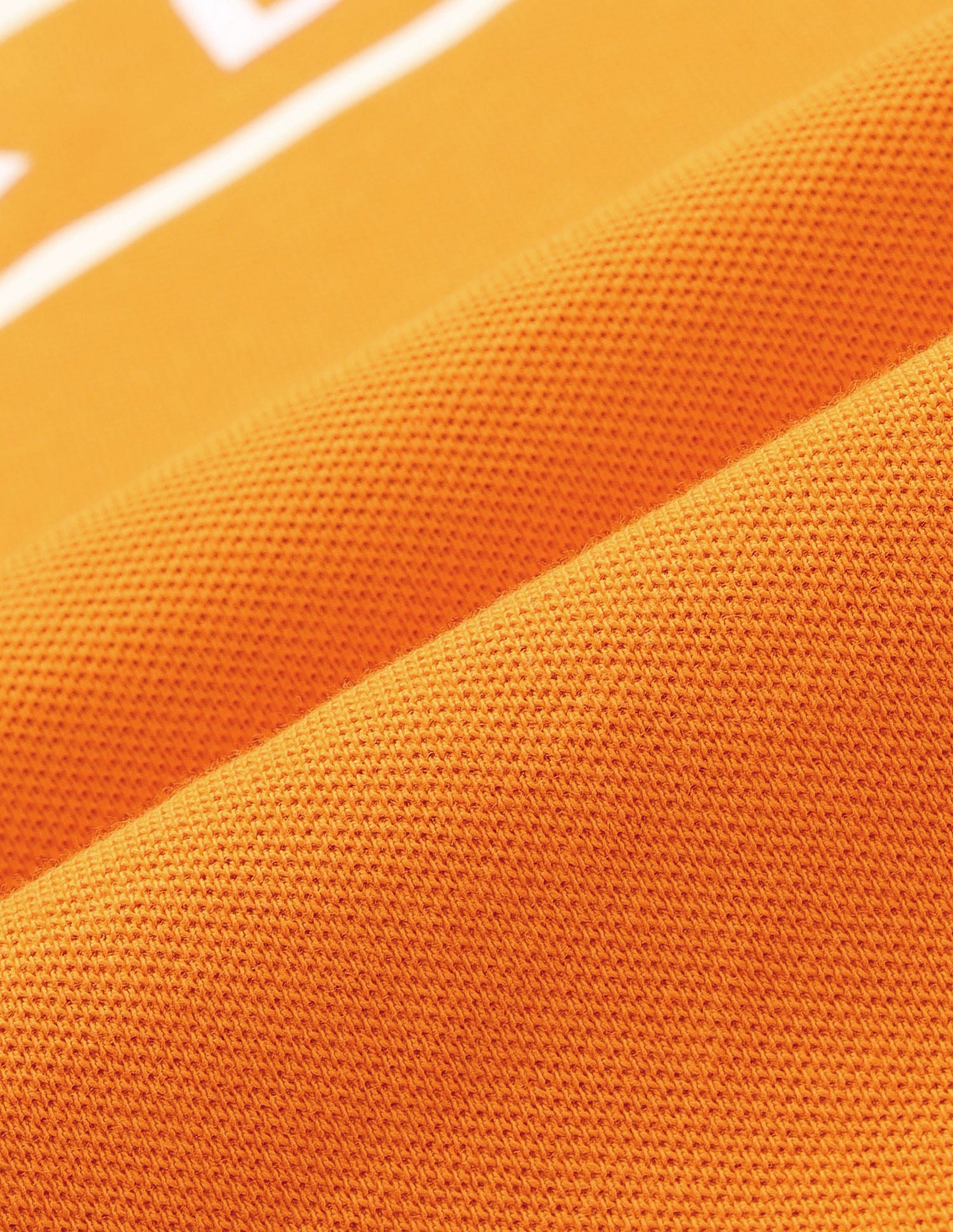Brand Print Pique Polo Shirt Orange - U.S. Polo Assn. India | Large