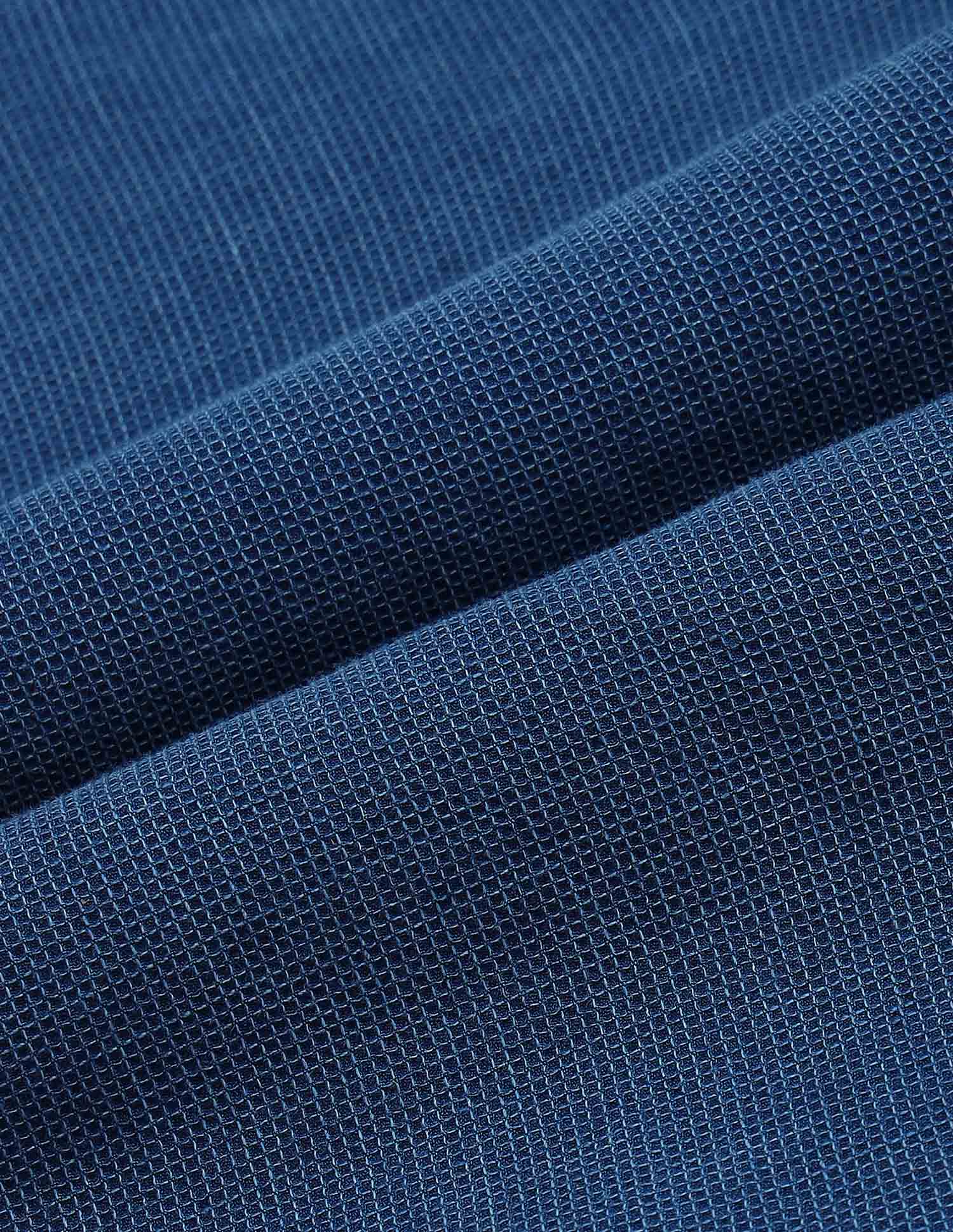 Boys Regular Fit Dobby Shirt Indigo - U.S. POLO ASSN. | Large