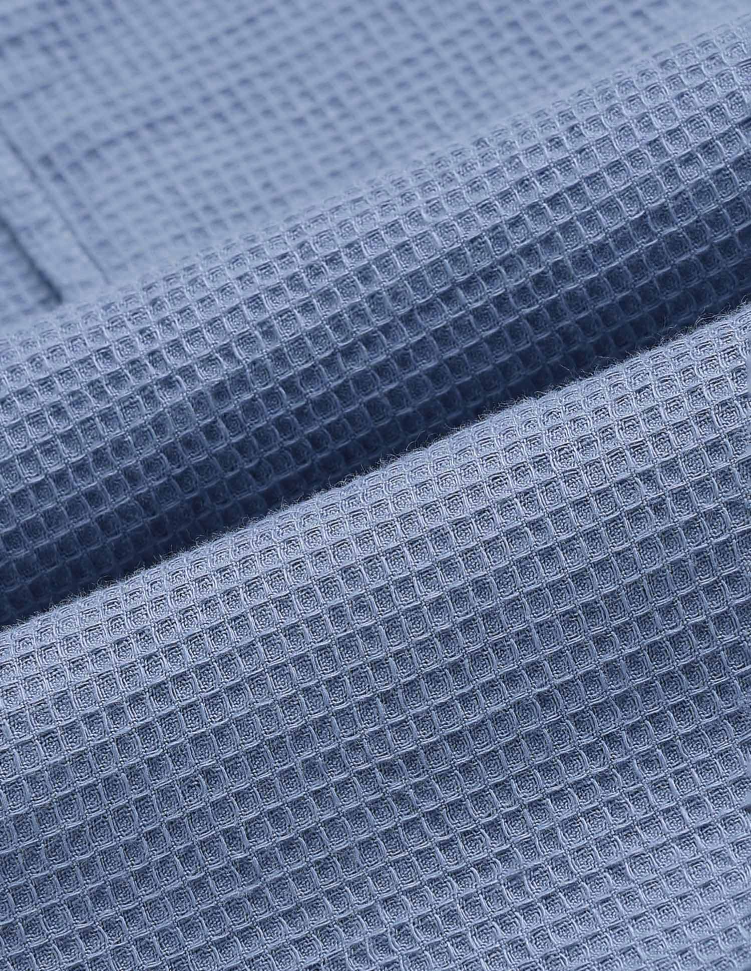 Boys Textured Dobby Shirt Blue - U.S. POLO ASSN. | Large