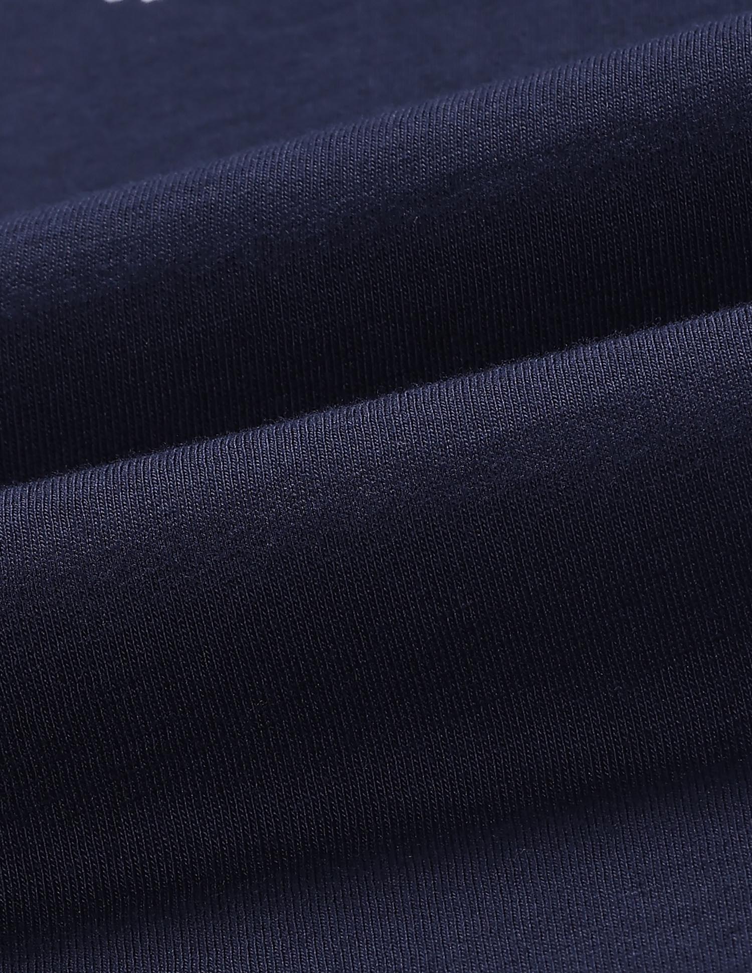 Boys Pure Cotton Regular T-shirt Blue - U.S. POLO ASSN. | Large