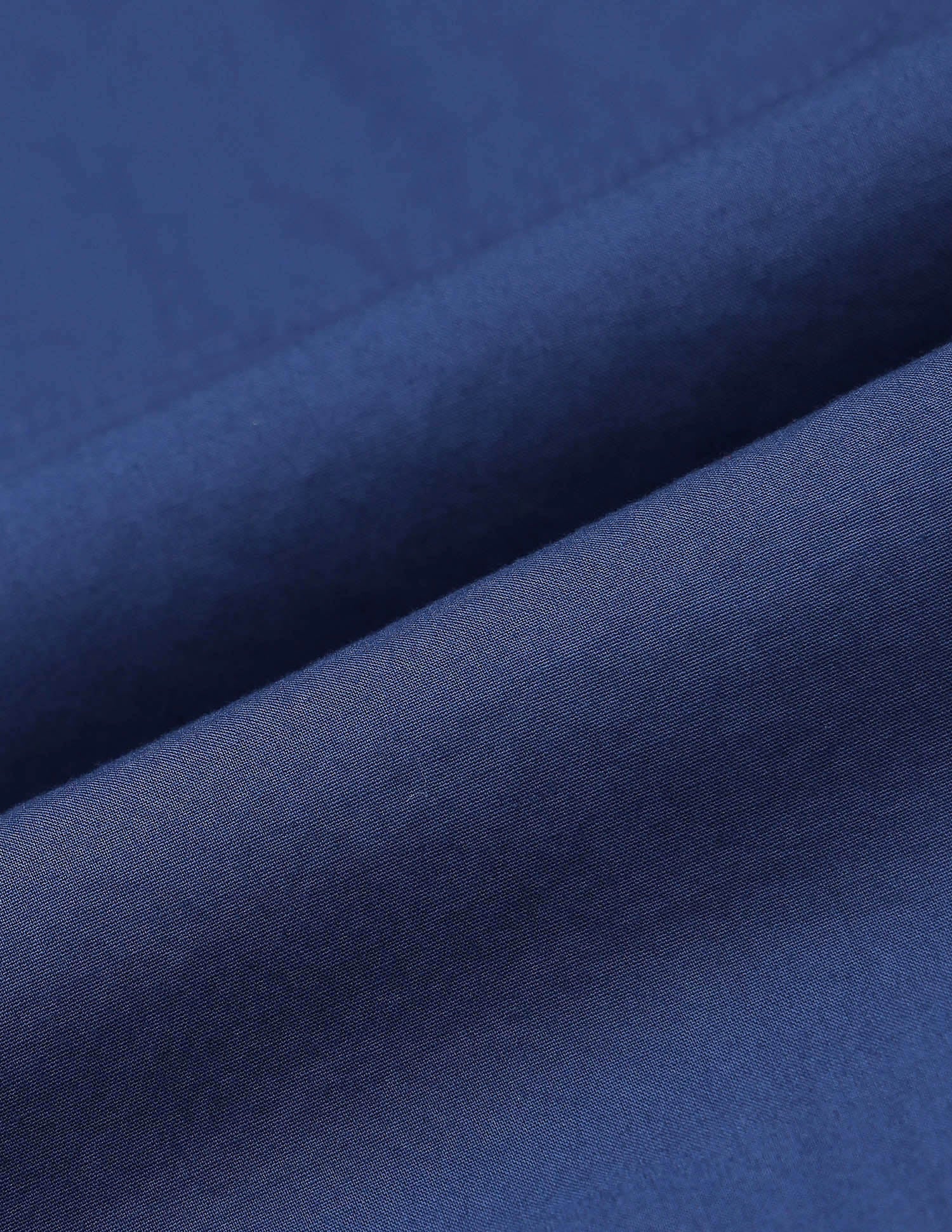 Solid Pattern Twill Shirt Dark Blue - U.S. Polo Assn. India | Large