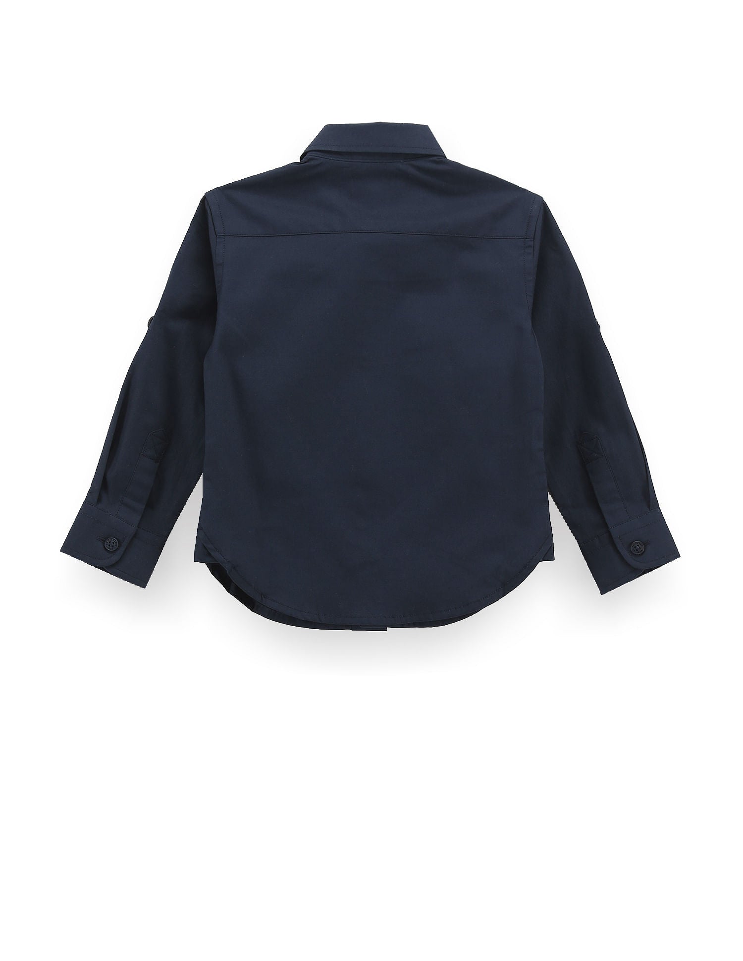 Boys Pure Cotton Twill Shirt Navy - U.S. POLO ASSN. | Large