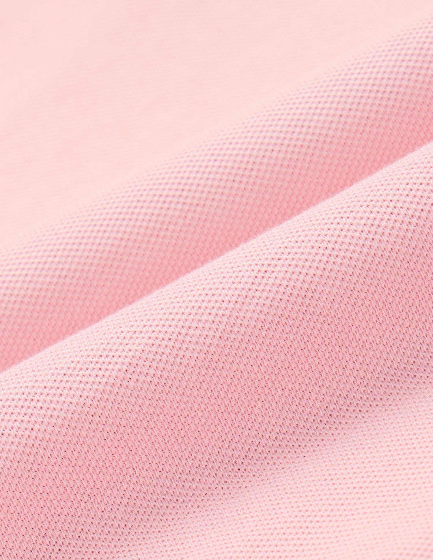 Pure Cotton Slim Fit Polo Shirt Light Pink - U.S. Polo Assn. India | Large