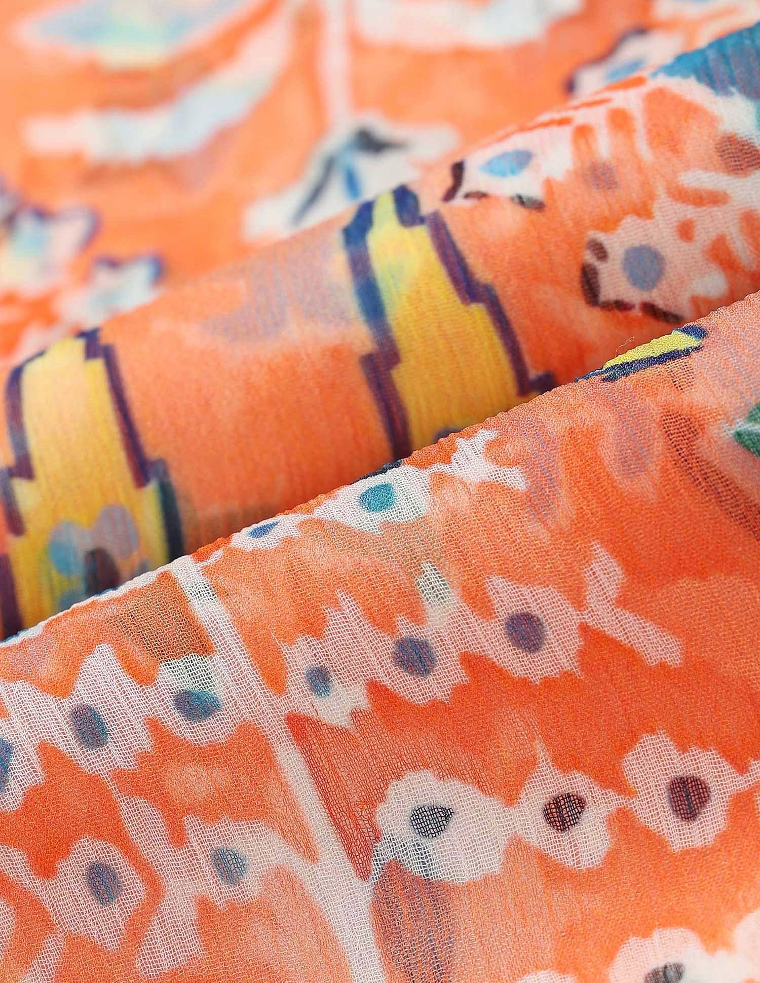 Relaxed Fit Chiffon Sheer Shirt Multi-colour - U.S. POLO ASSN. | Large