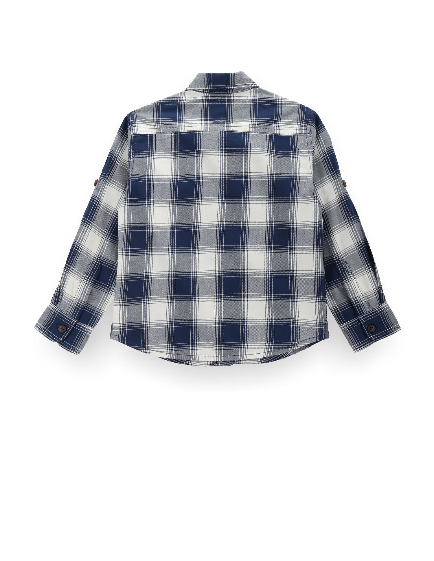 Boys Tartan Check Shirt Navy - U.S. POLO ASSN. | Large
