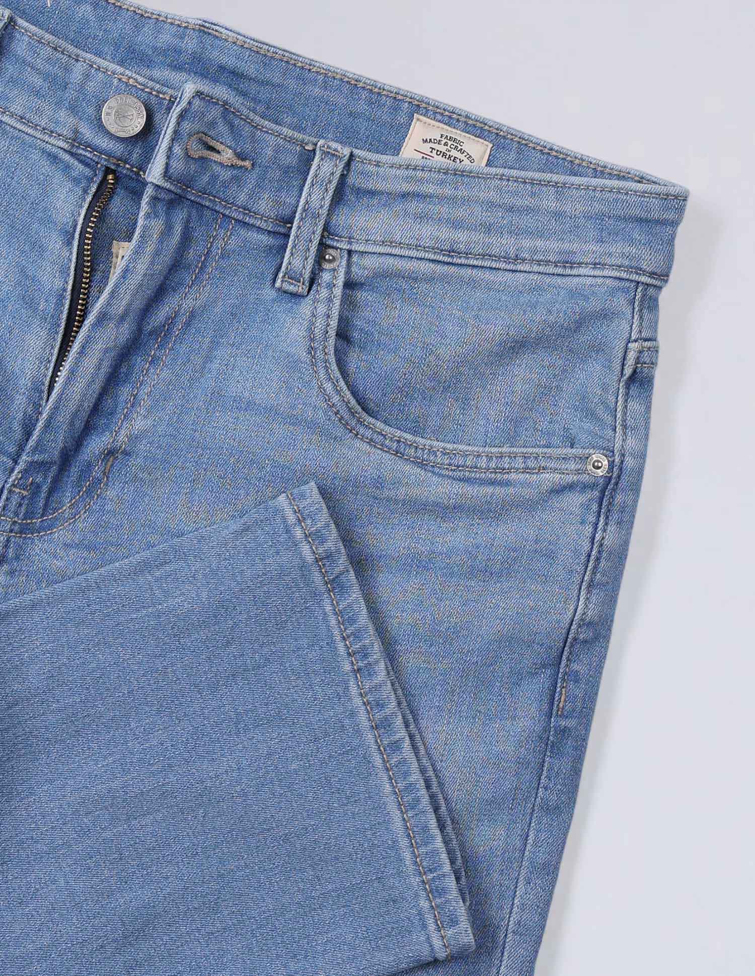 Mid Rise Harold Slim Straight Fit Jeans Blue - U.S. POLO ASSN. | Large