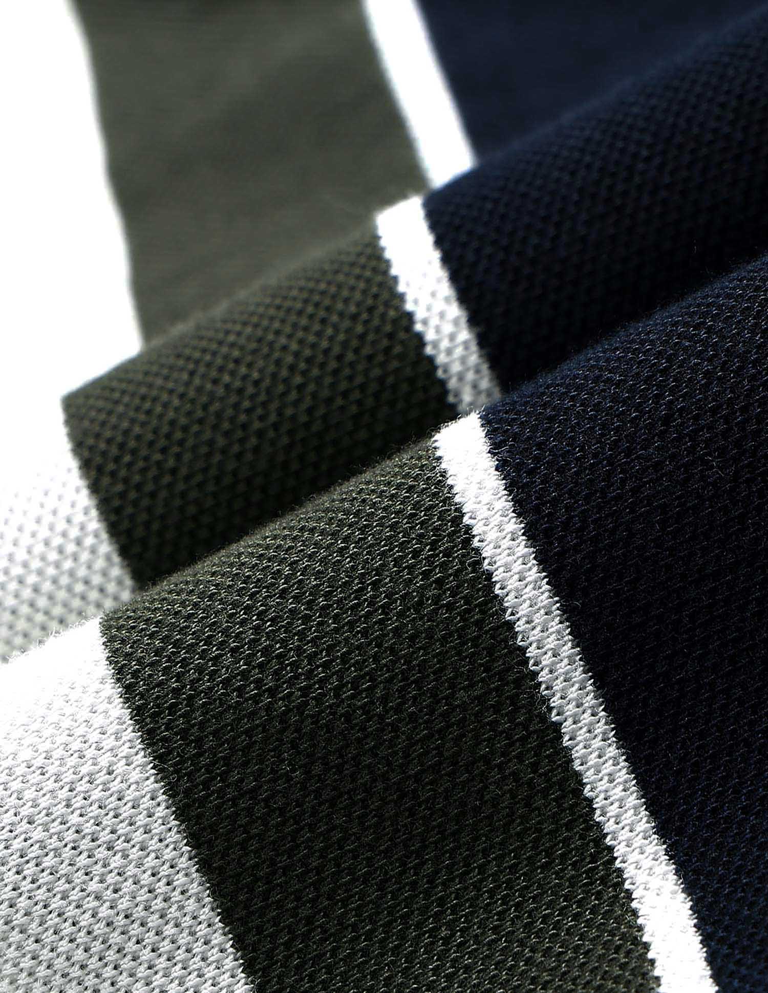 Colorblocked Varsity Theatre Polo Shirt Olive - U.S. POLO ASSN. | Large