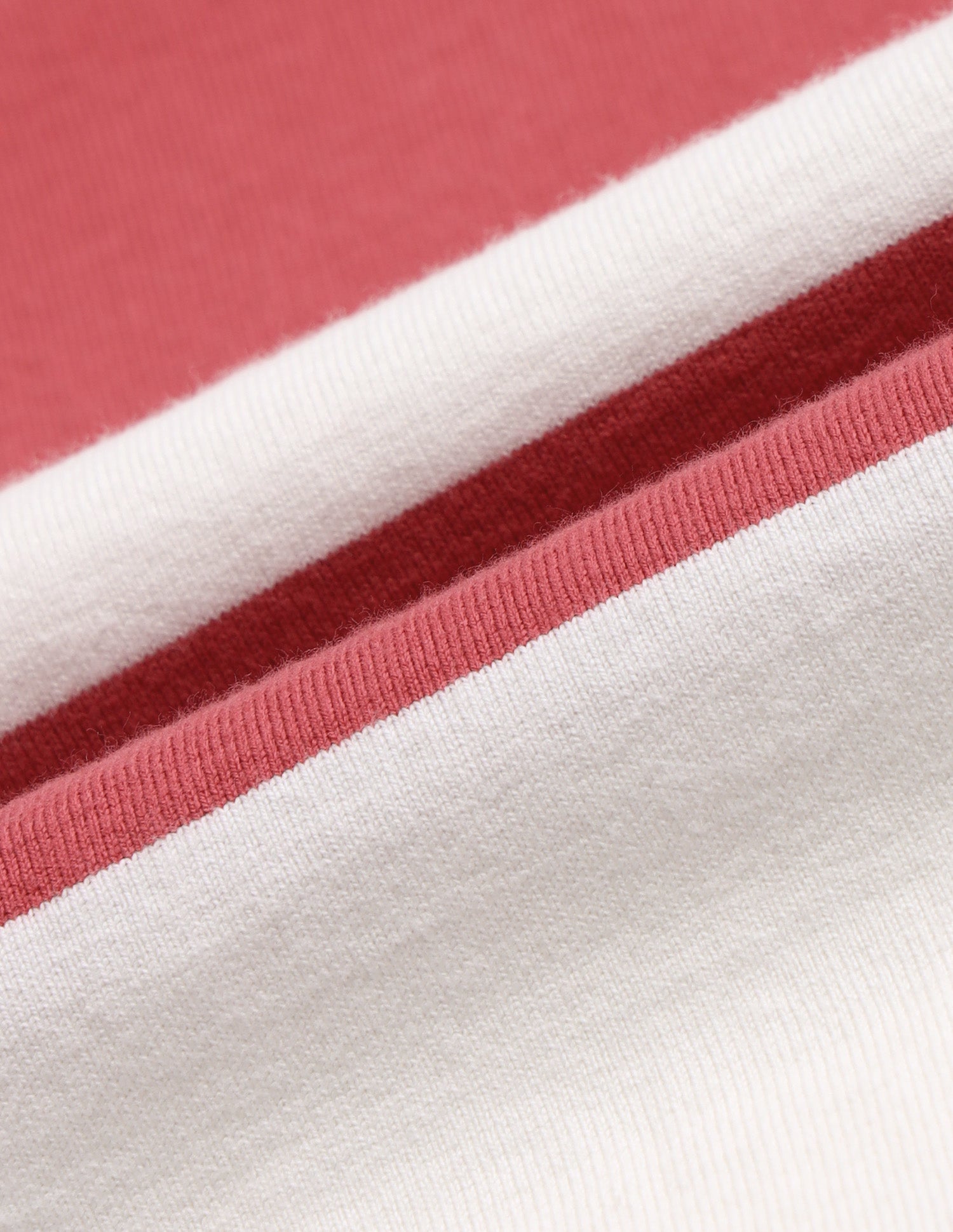 Horizontal Striped Cotton Polo Shirt Vivid Crimson - U.S. Polo Assn. India | Large