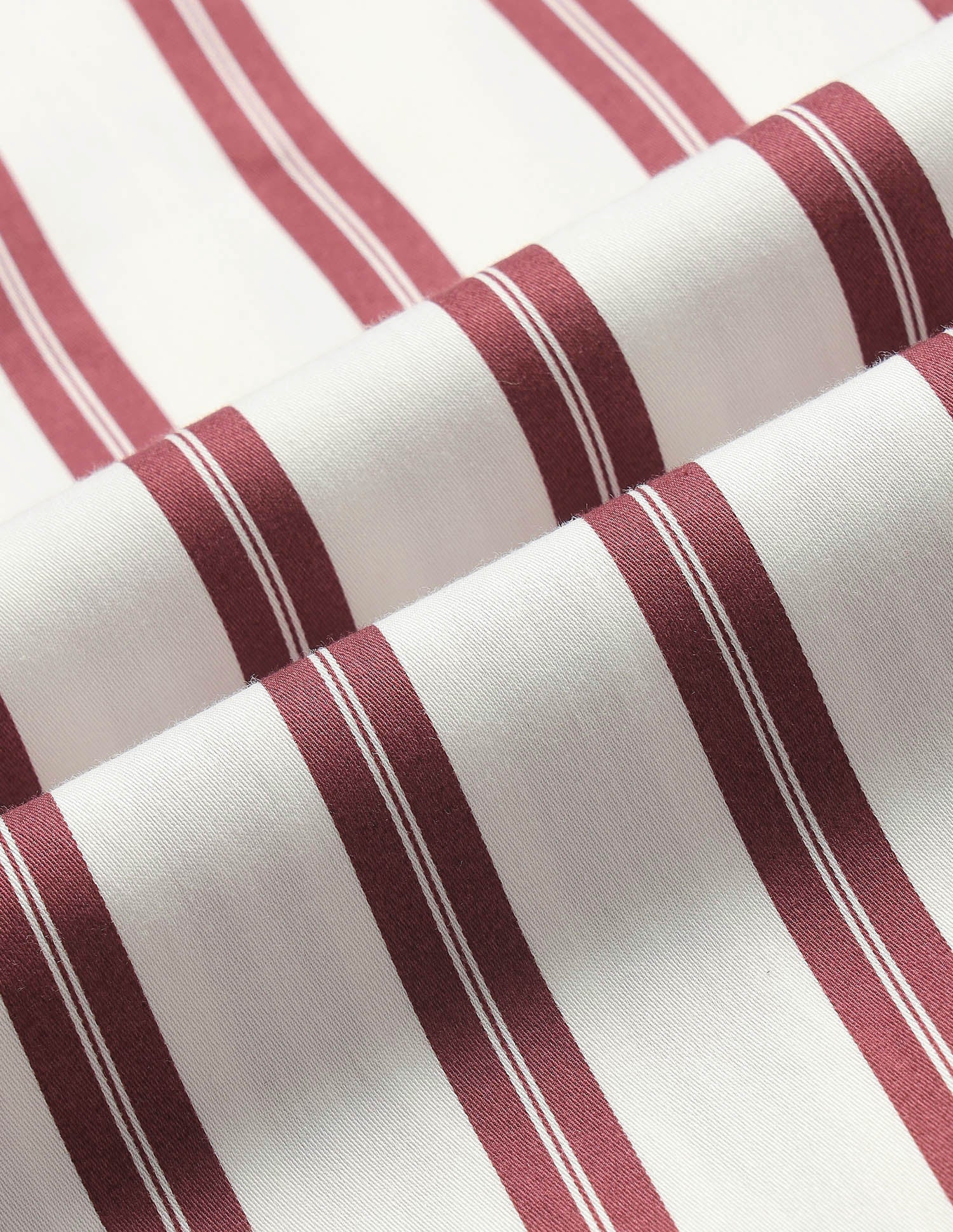 New Port Marina Vertical Striped Shirt Burgundy - U.S. Polo Assn. India | Large