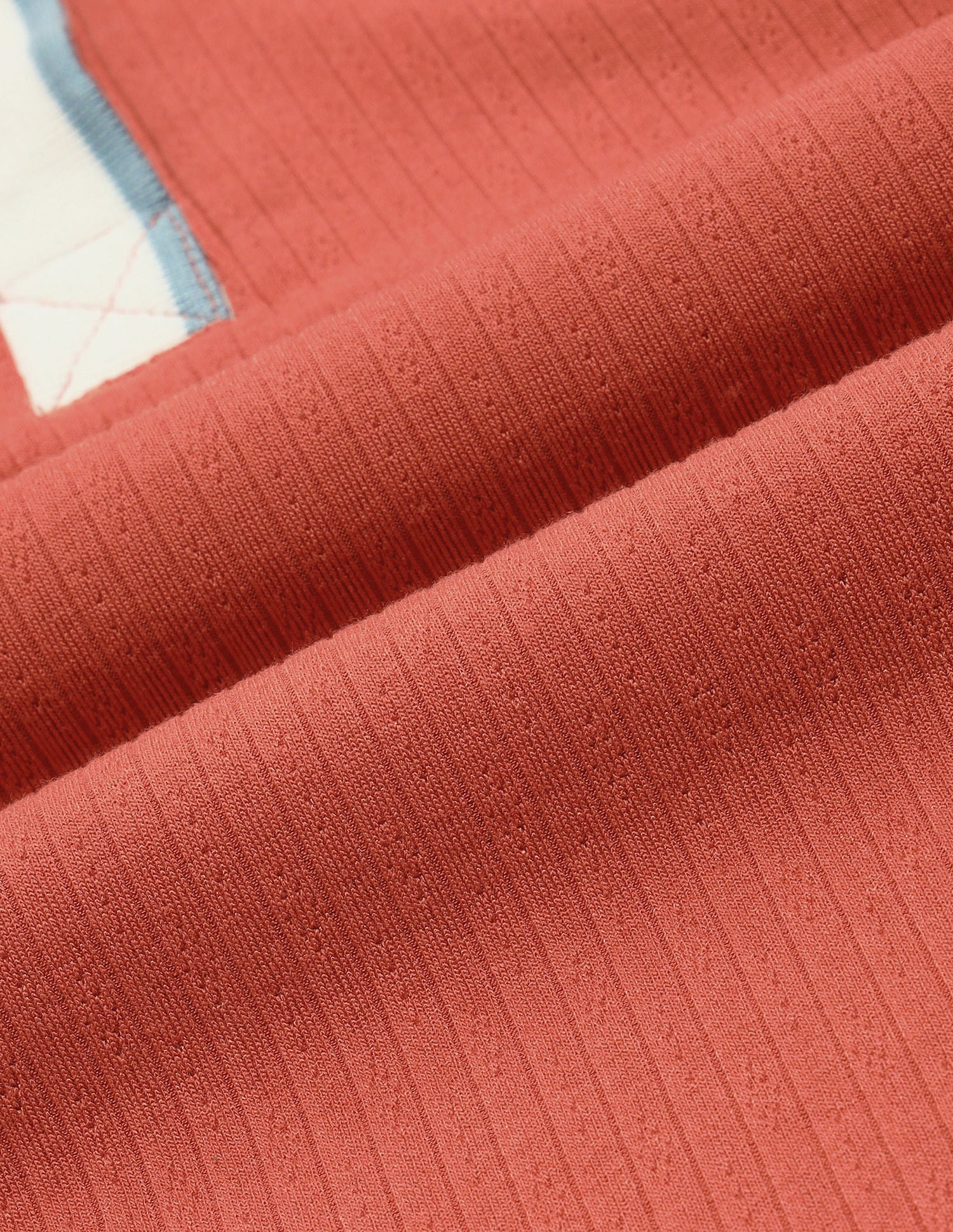 Textured Contrast Collar Polo Shirt Rust - U.S. POLO ASSN. | Large