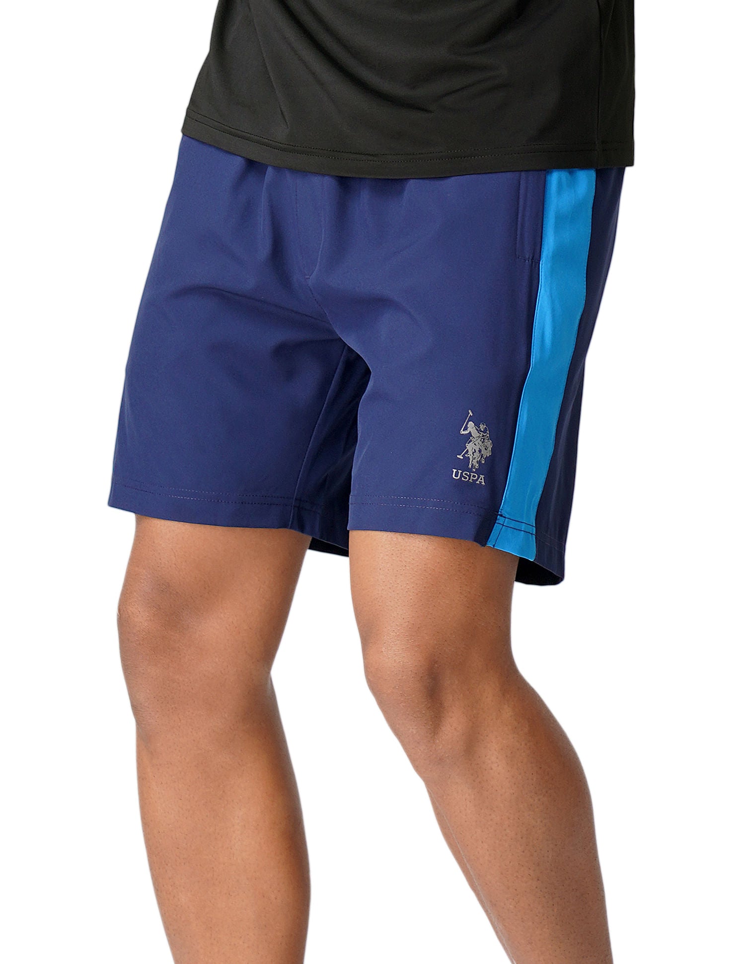 Mid Rise Elasticized Waist I716 Shorts - Pack Of 1 Navy - U.S. POLO ASSN. | Large