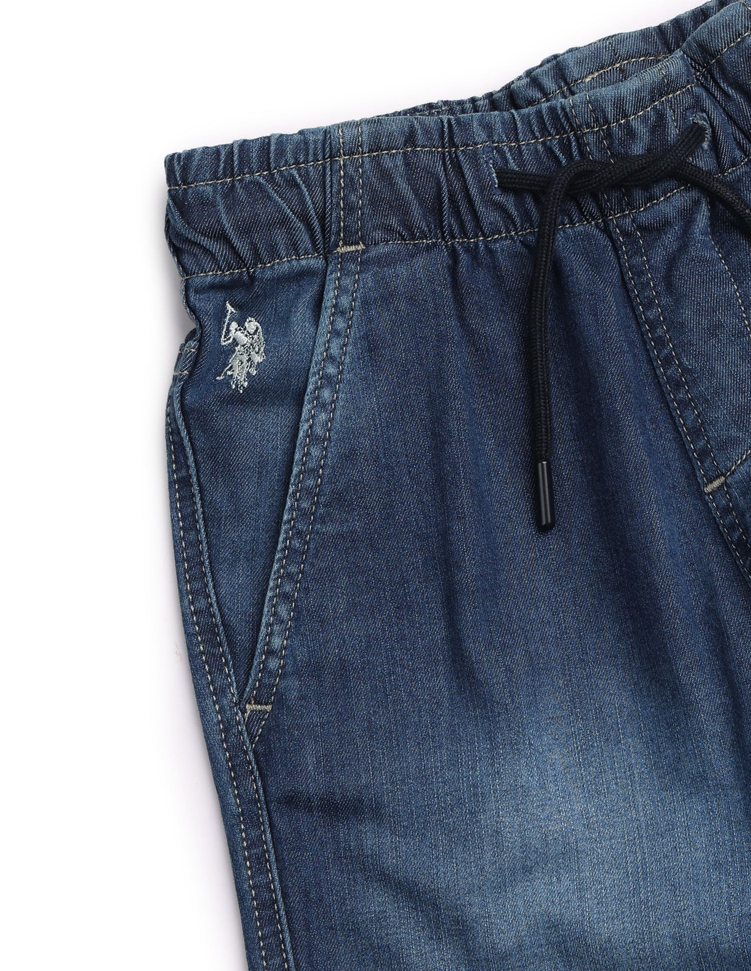 Mid Rise Regular Fit Jeans Indigo - U.S. Polo Assn. India | Large