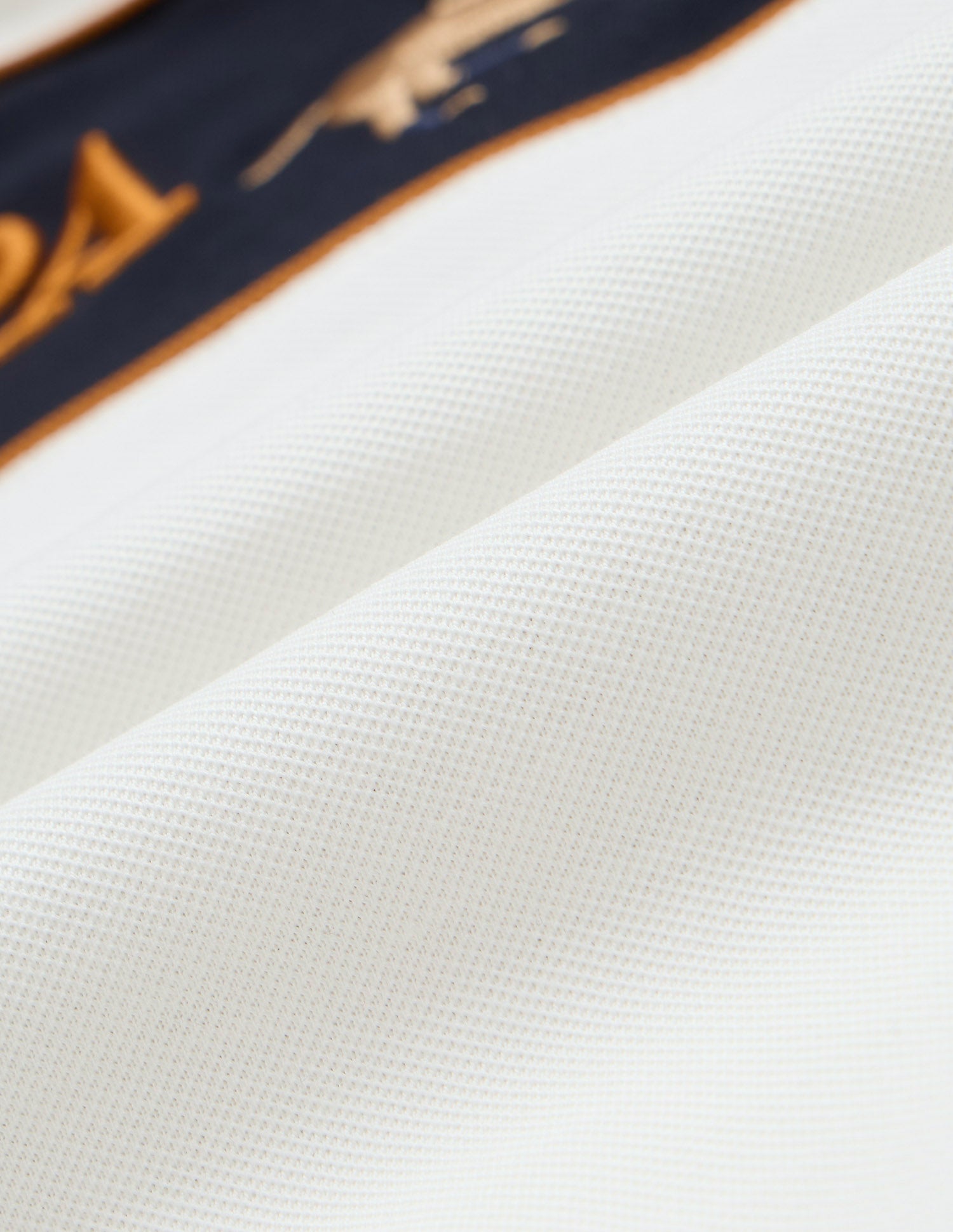 Colourblocked Varsity Polo Shirt White - U.S. POLO ASSN. | Large