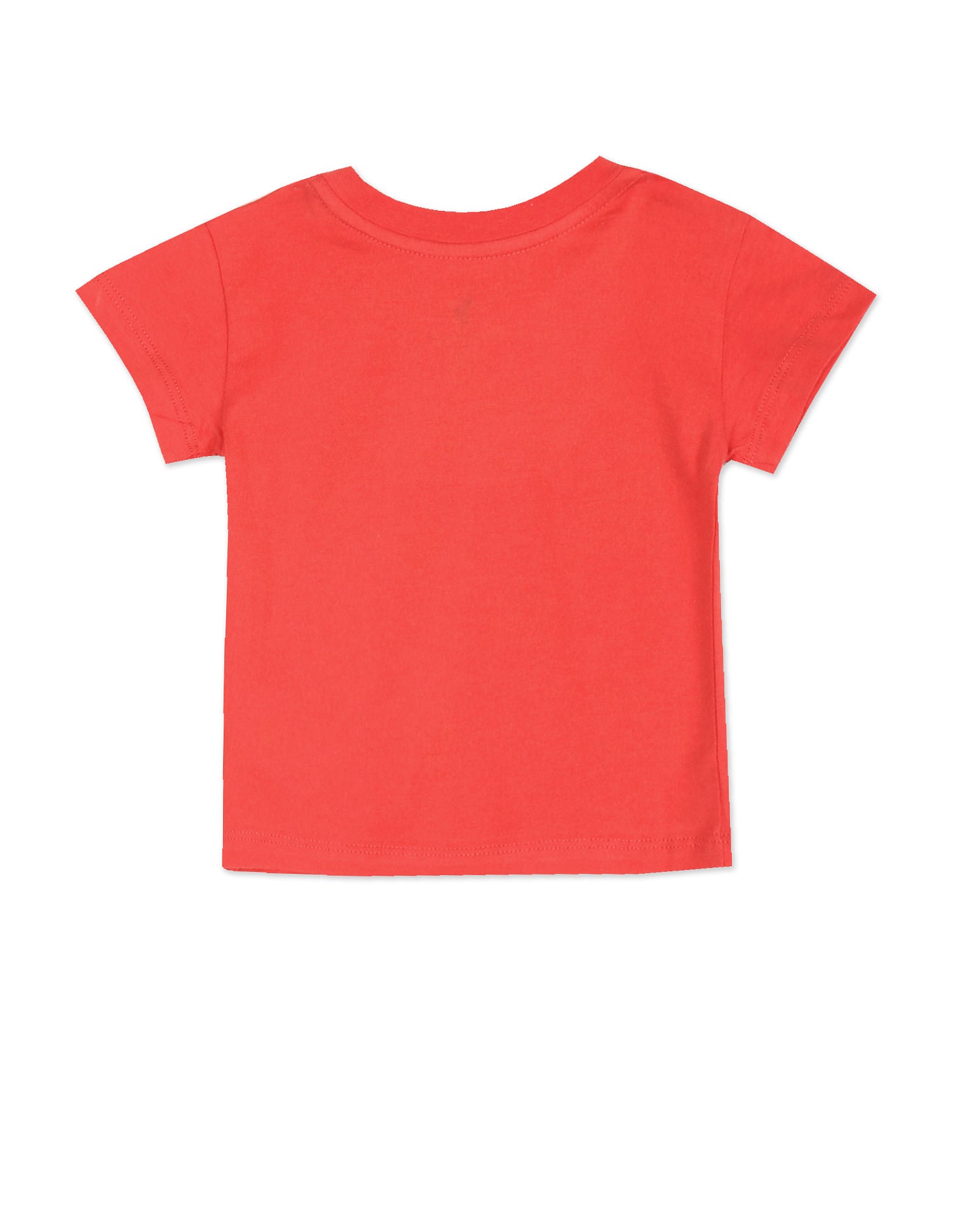 Girls Red Crew Neck Graphic Print T-Shirt Red - U.S. POLO ASSN. | Large