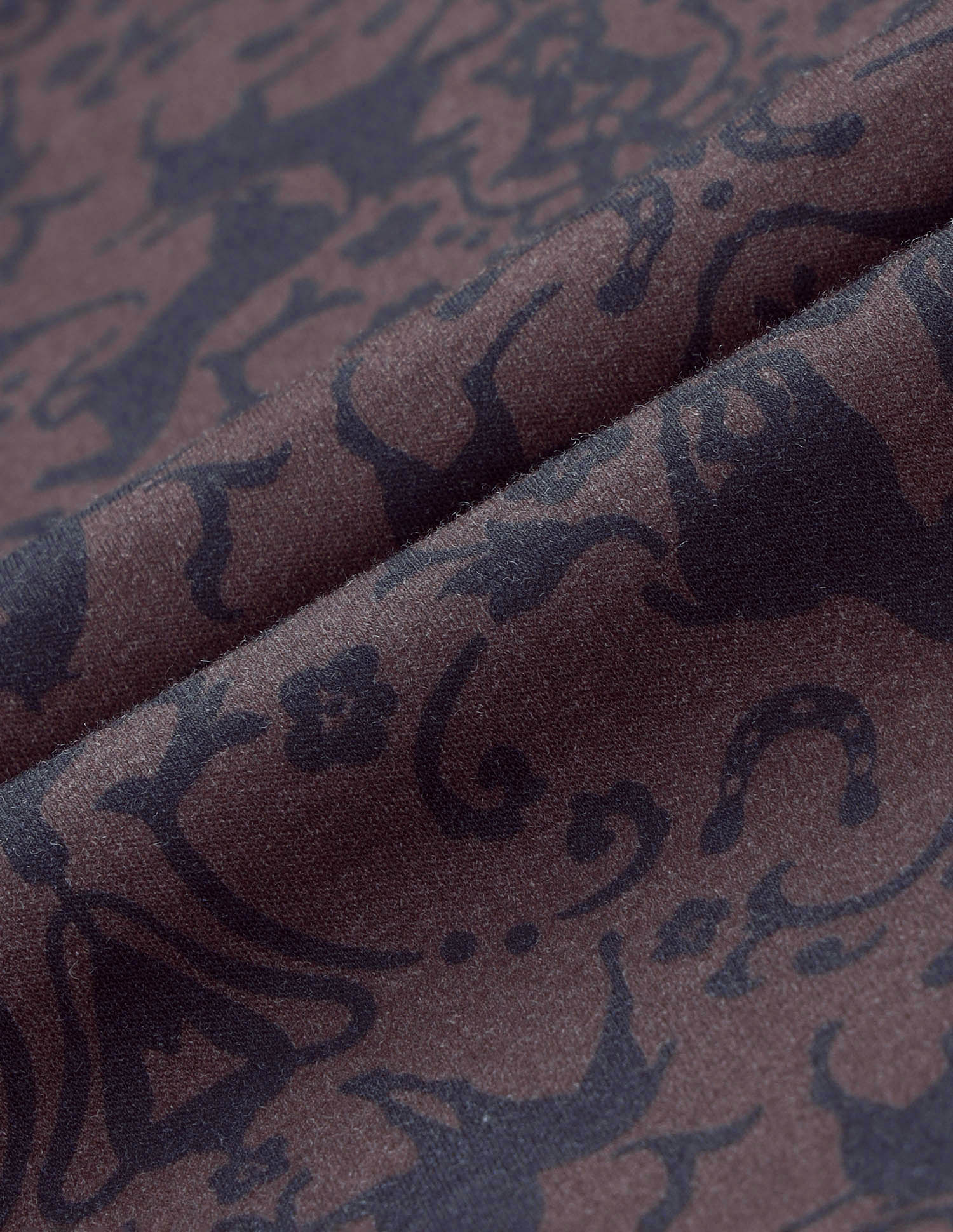 All-Over Printed Muscle Fit Polo shirt Dark Brown - U.S. POLO ASSN. | Large