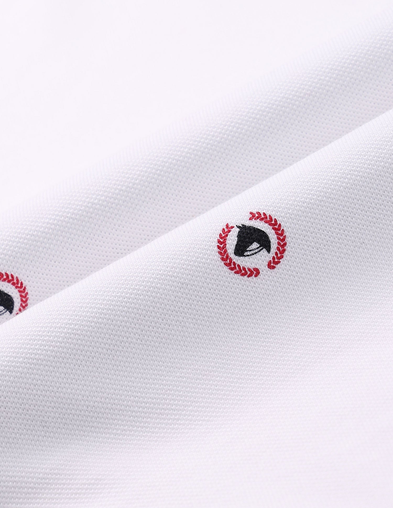 Heritage Print Polo Shirt White - U.S. POLO ASSN. | Large