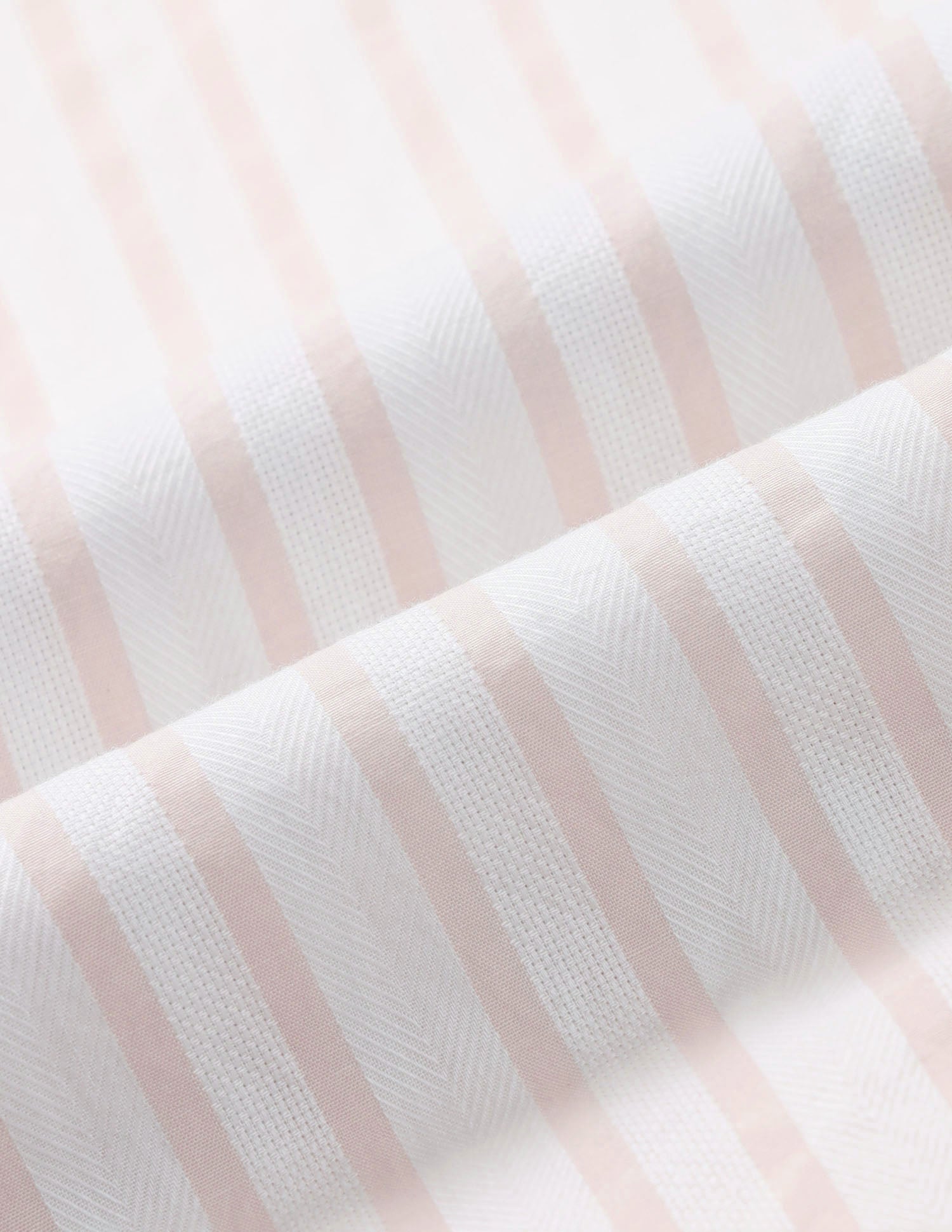 Vertical Striped Tailored Fit Shirt Peach - U.S. Polo Assn. India | Large