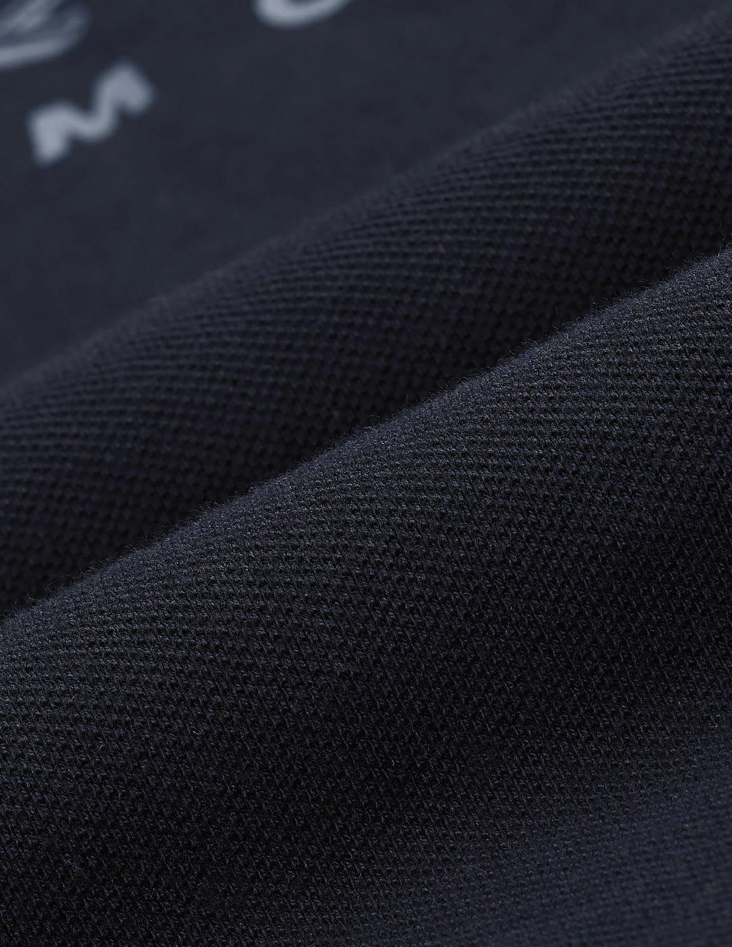 Graphic Printed Pure Cotton Polo Shirt Navy - U.S. POLO ASSN. | Large