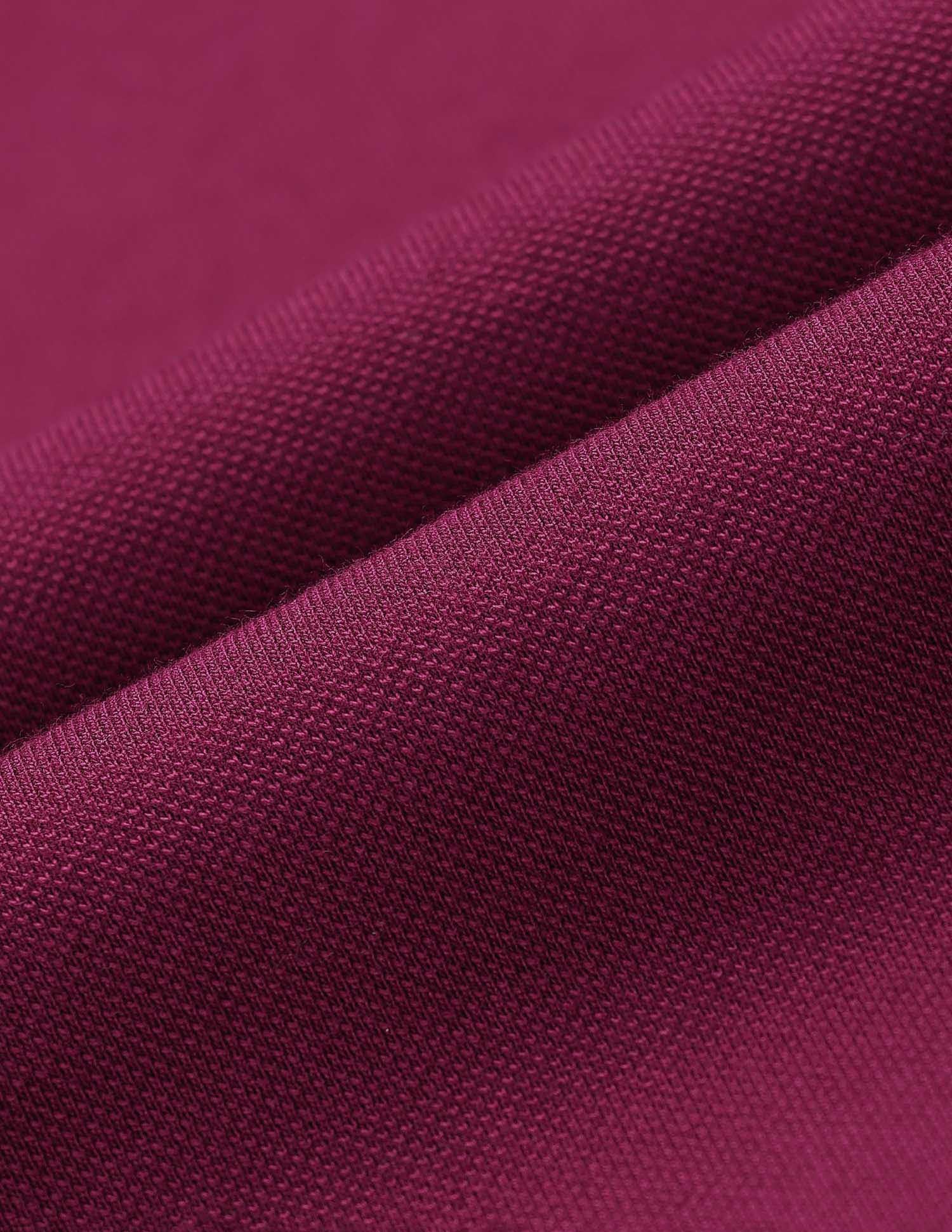 Pure Cotton Slim Fit Classic Polo Shirt Dark Red - U.S. Polo Assn. India | Large