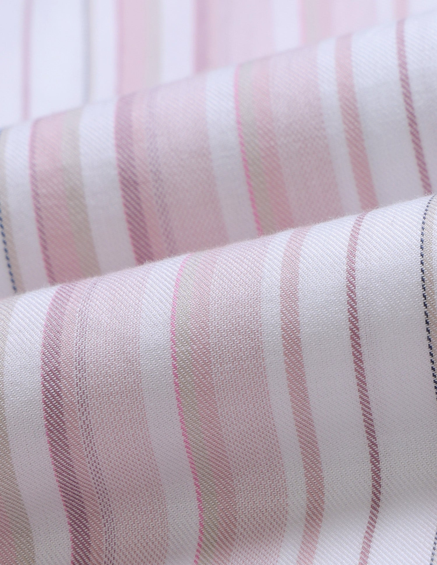 Vertical Striped Twill Shirt Light Pink - U.S. Polo Assn. India | Large