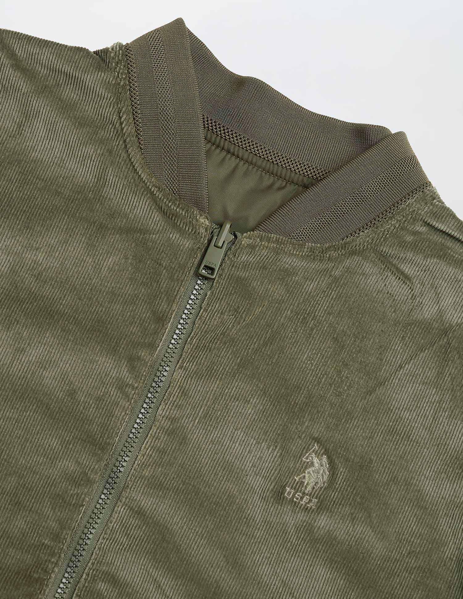 Equestrian Aisle Theater Reversible Jacket Green - U.S. POLO ASSN. | Large