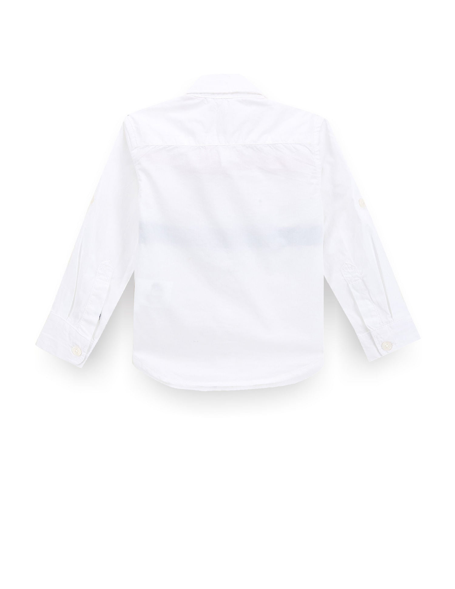 Boys Horizontal Stripe Shirt White - U.S. POLO ASSN. | Large