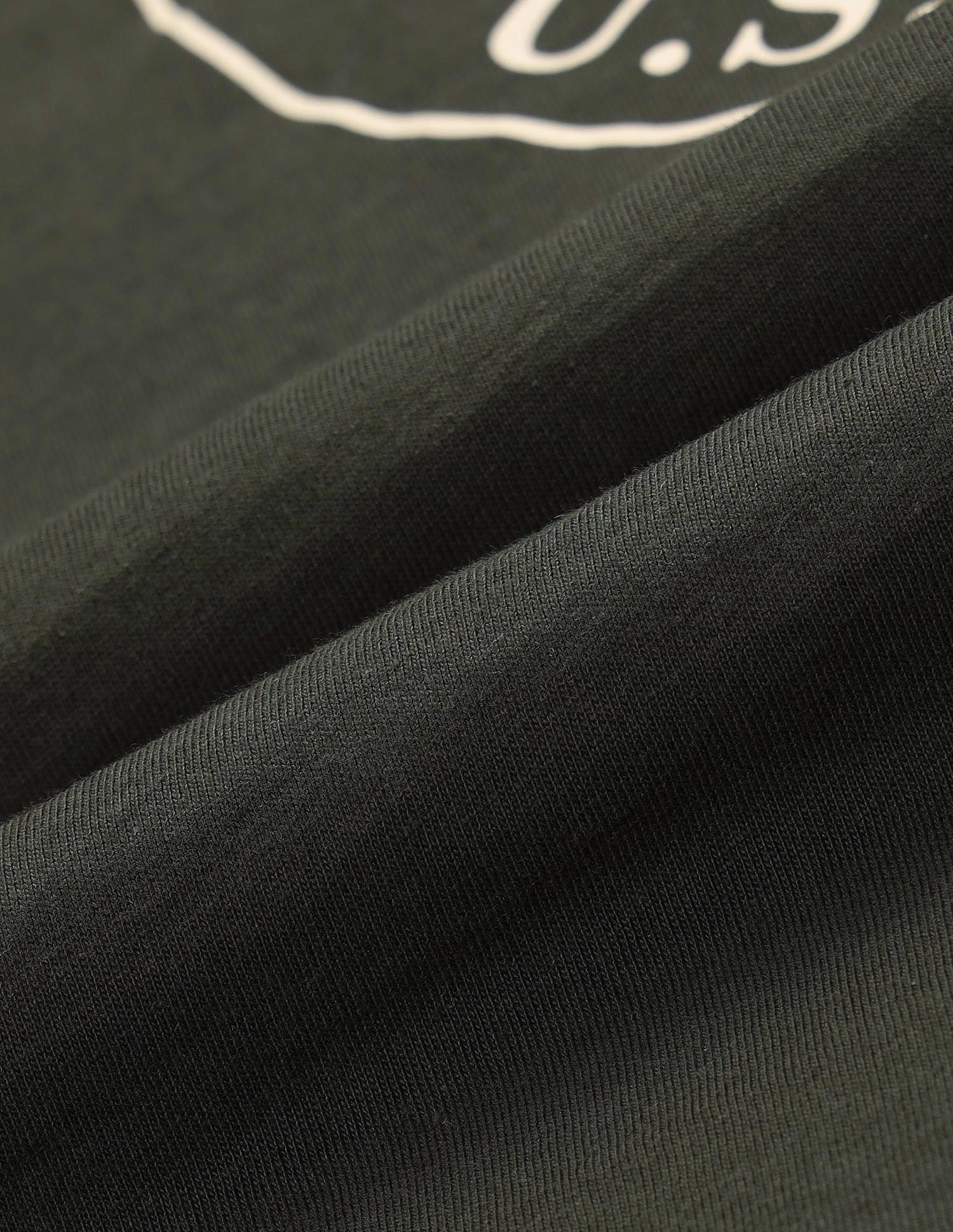 Comfort Fit Printed I643 Lounge T-Shirt - Pack Of 1 Olive - U.S. POLO ASSN. | Large