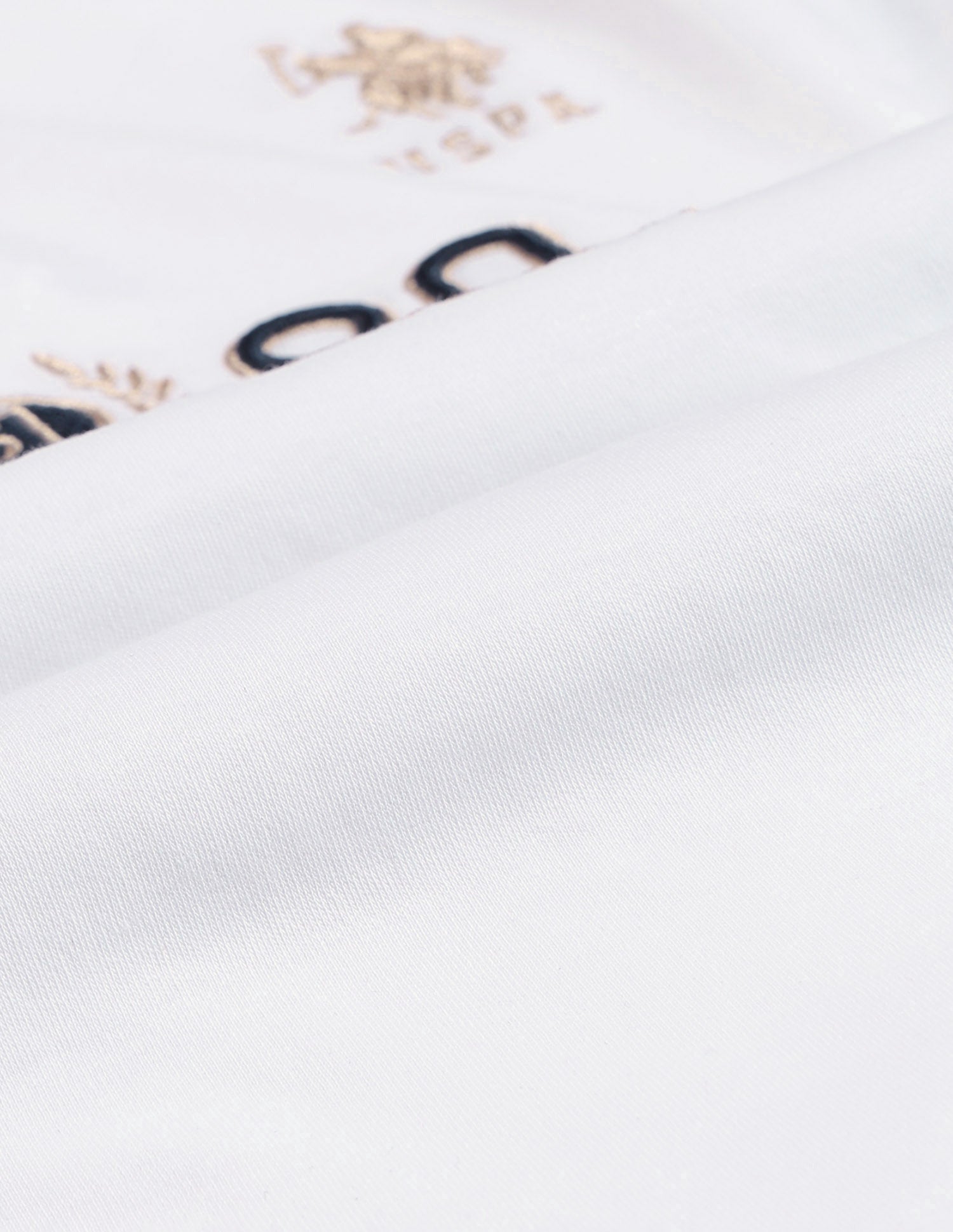 Boys Brand Printed Regular Fit Polo Shirt White - U.S. POLO ASSN. | Large