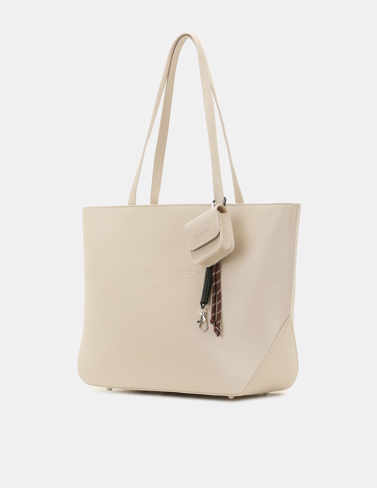 Women Bree Laptop Tote Bag Beige - U.S. POLO ASSN. | Large