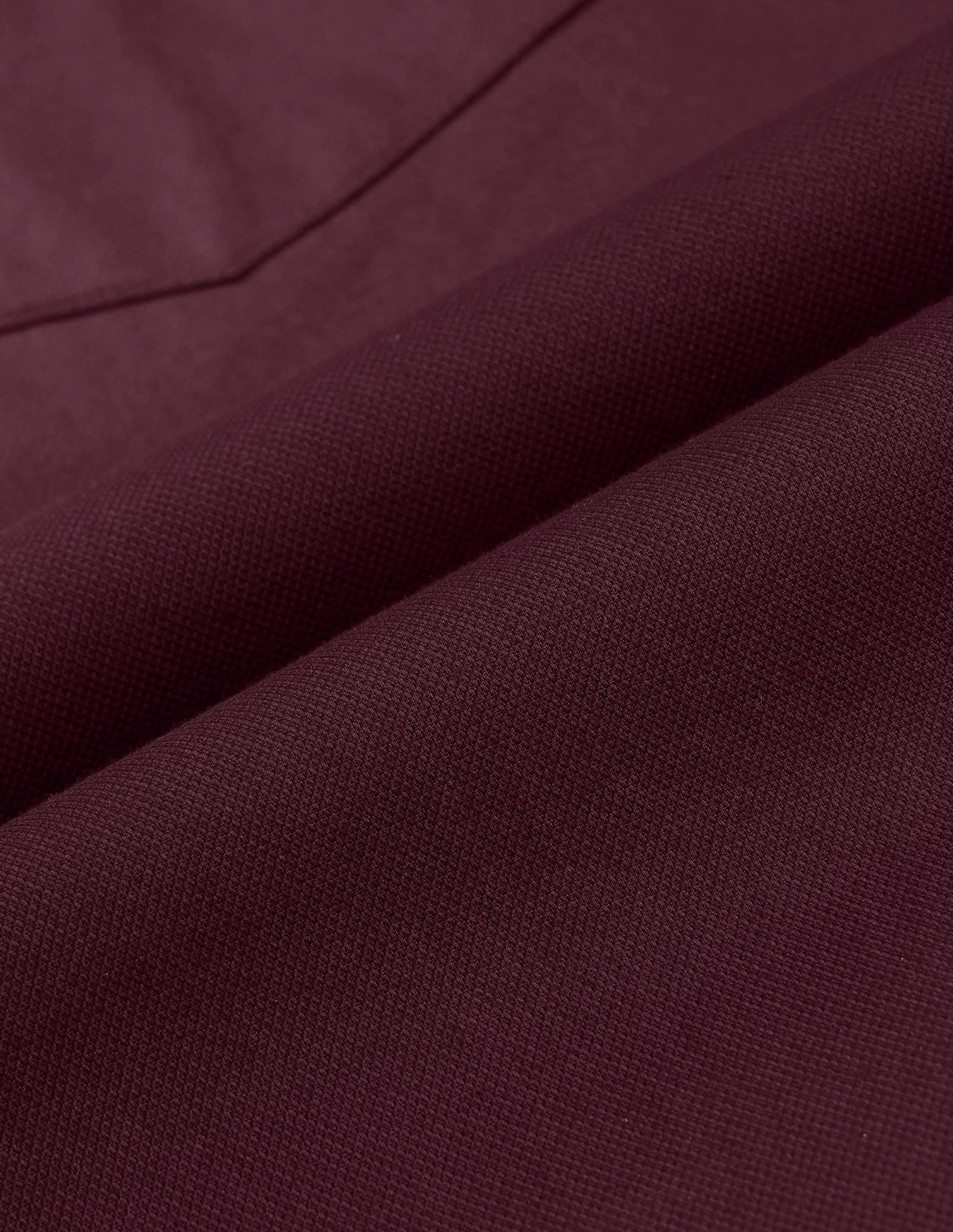 Cotton Dobby Shirt Wine - U.S. POLO ASSN. | Large