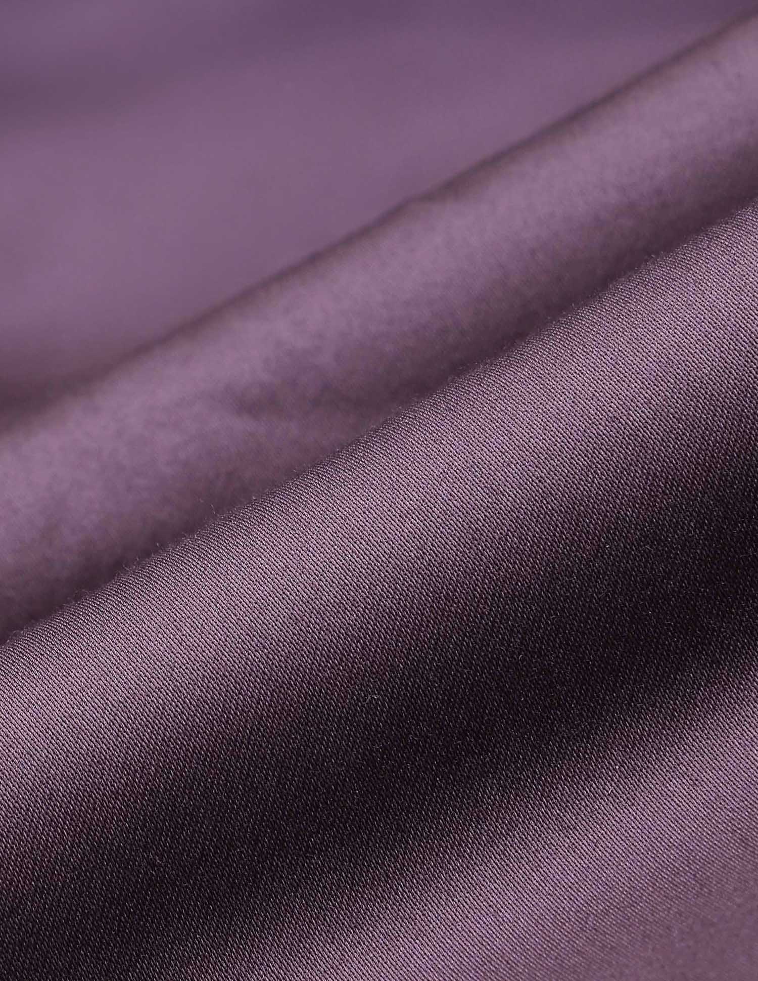 Satin Tailored Fit Shirt Purple - U.S. POLO ASSN. | Large