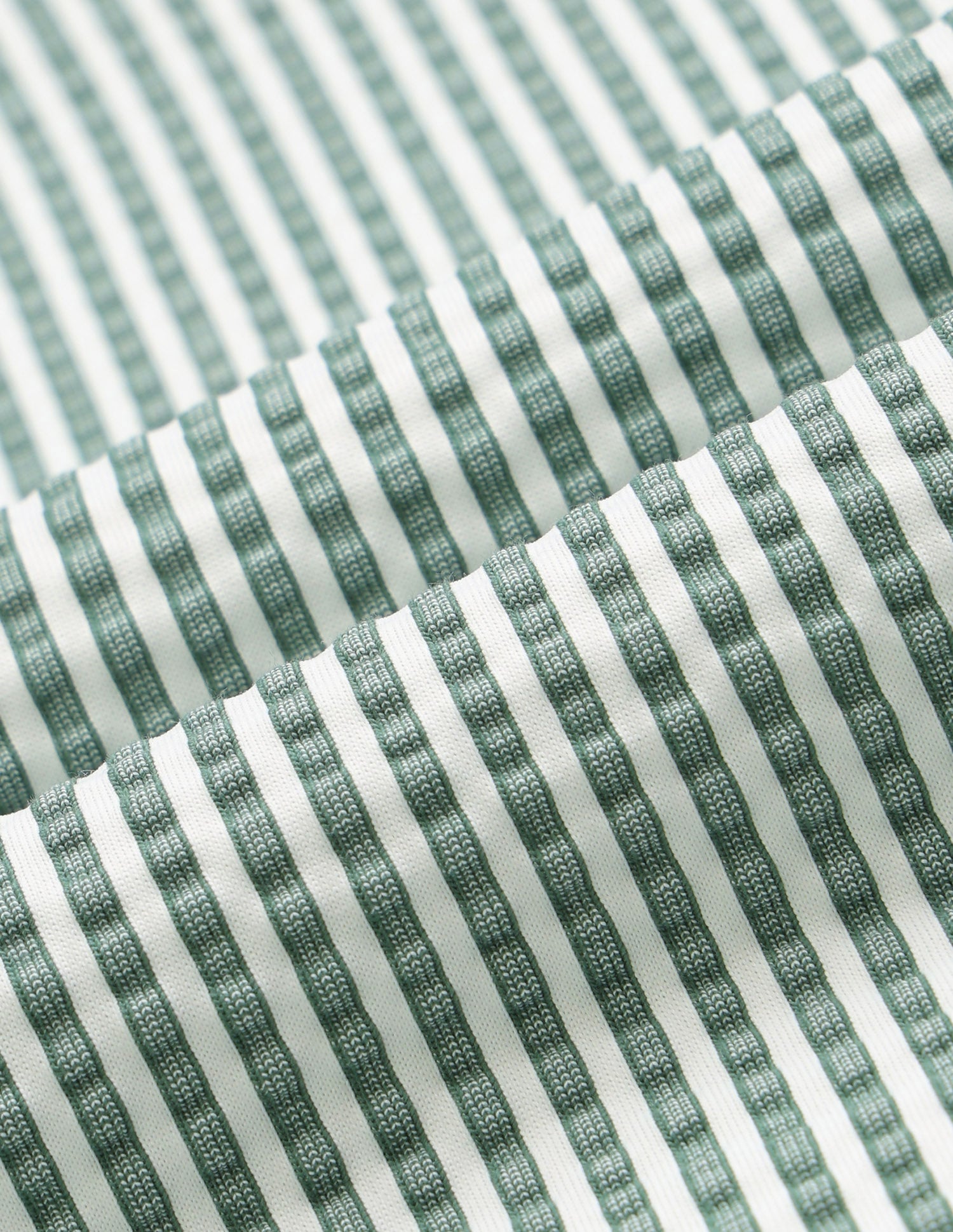 Vertical Striped Relaxed Fit Polo Shirt Green - U.S. Polo Assn. India | Large