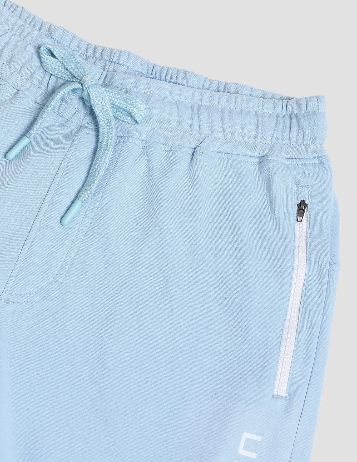 Solid OR002 Lounge Joggers - Pack Of 1 Crystal Blue - U.S. POLO ASSN. | Large