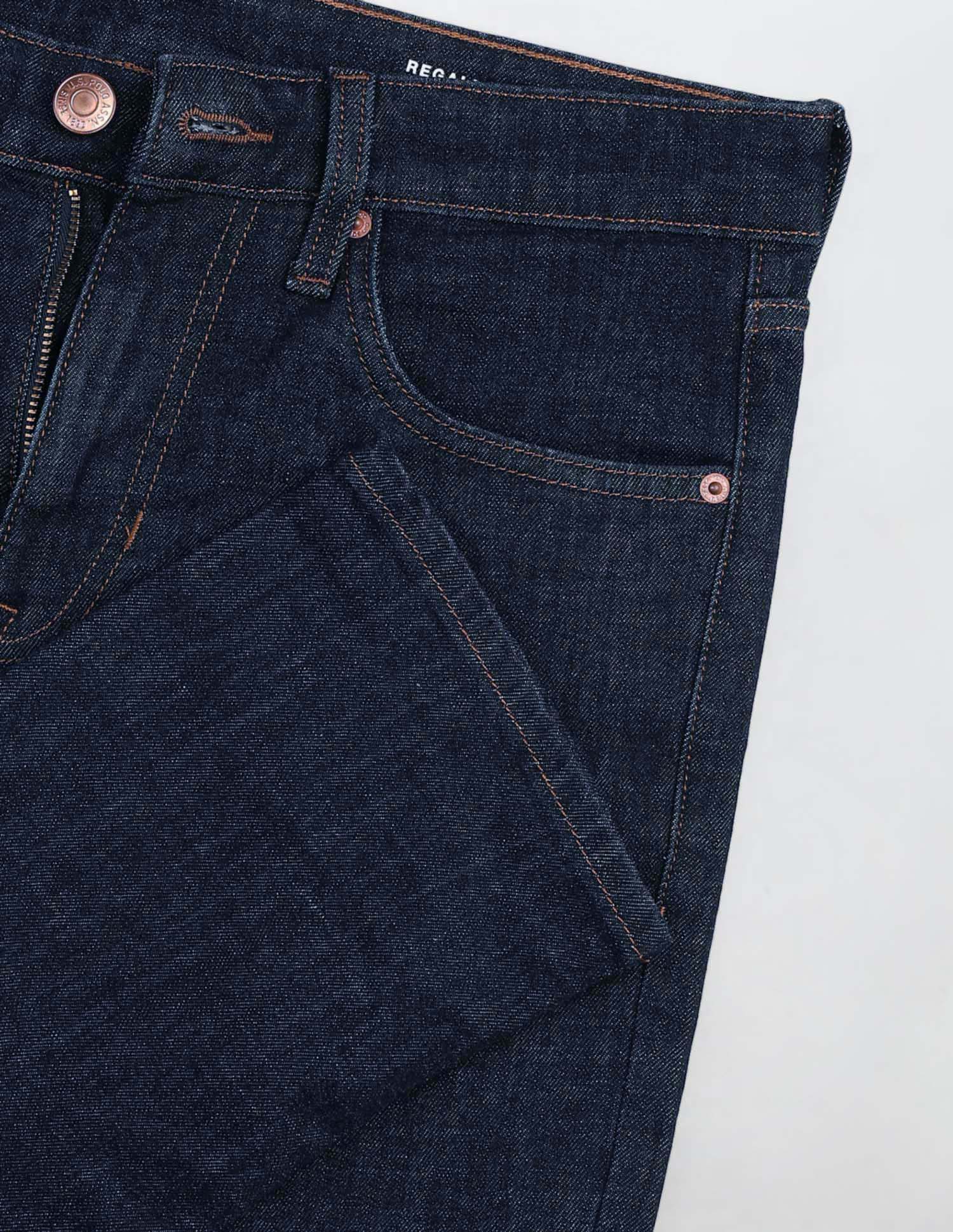 Regallo Skinny Fit Blue Jeans Indigo - U.S. Polo Assn. India | Large