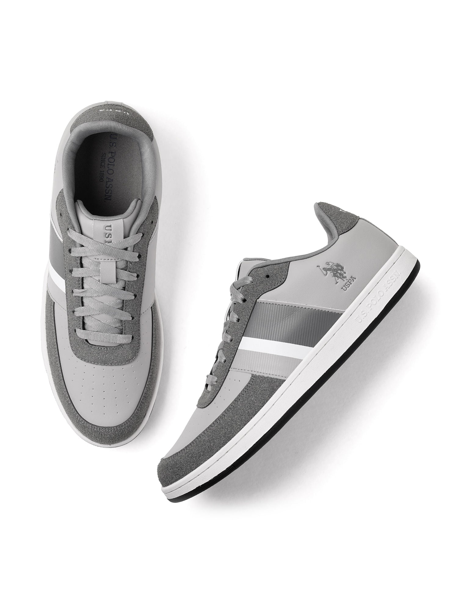 Men Jade Sneakers Grey - U.S. POLO ASSN. | Large