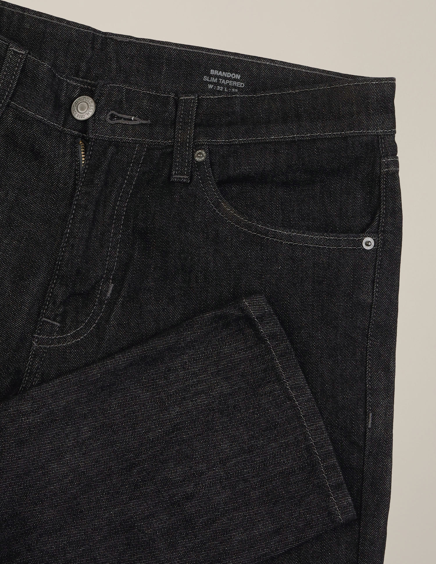 Brandon Slim-Tapered Fit Grey Jeans Grey - U.S. Polo Assn. India | Large