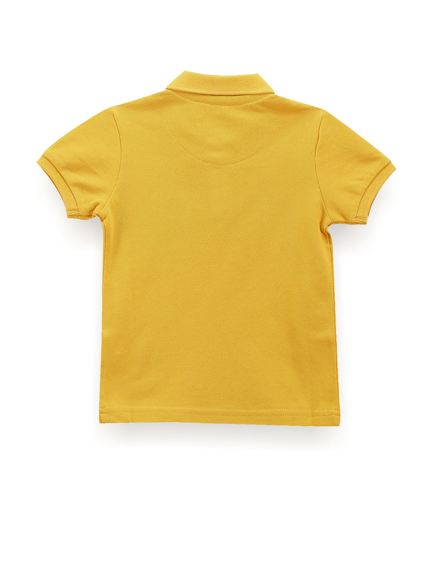 Boys Pure Cotton Polo Shirt Yellow - U.S. POLO ASSN. | Large