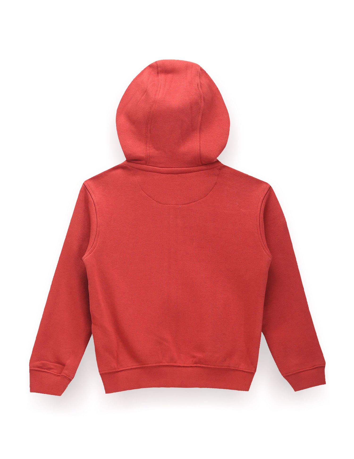 Boys Solid Hooded Sweatshirt Red - U.S. POLO ASSN. | Large