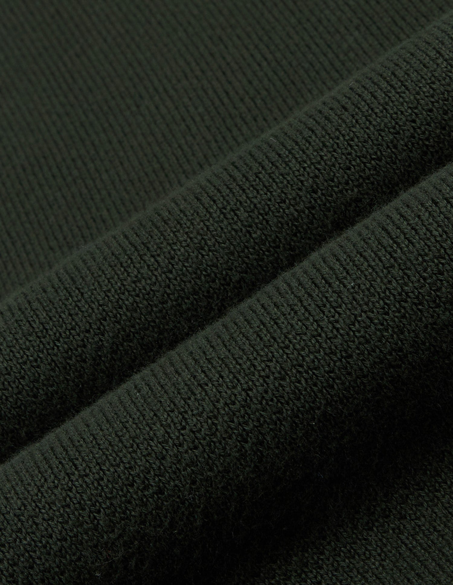 Solid Regular Fit Sweater Dark Green - U.S. Polo Assn. India | Large