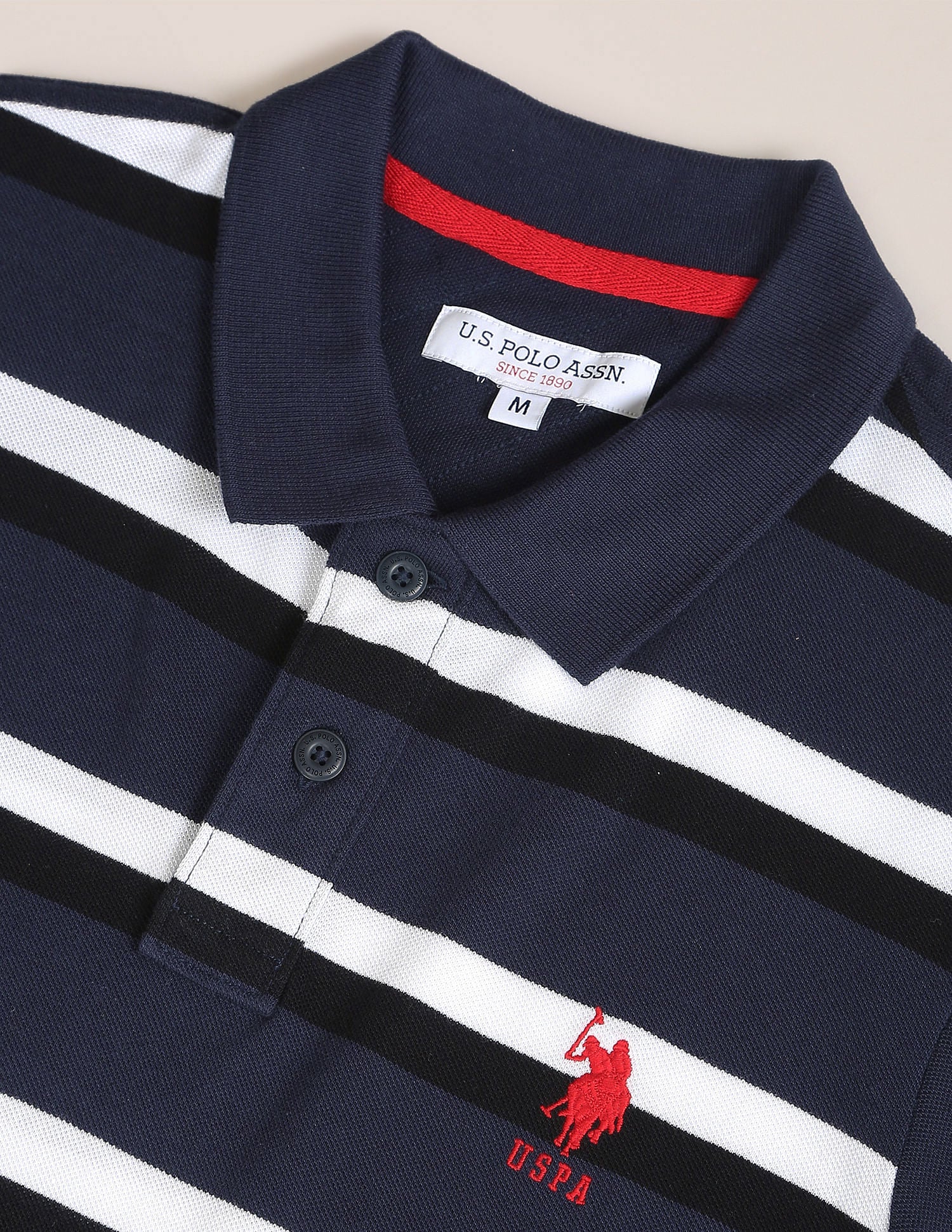 Horizontal Stripe Cotton Polo Shirt – U.S. Polo Assn. India