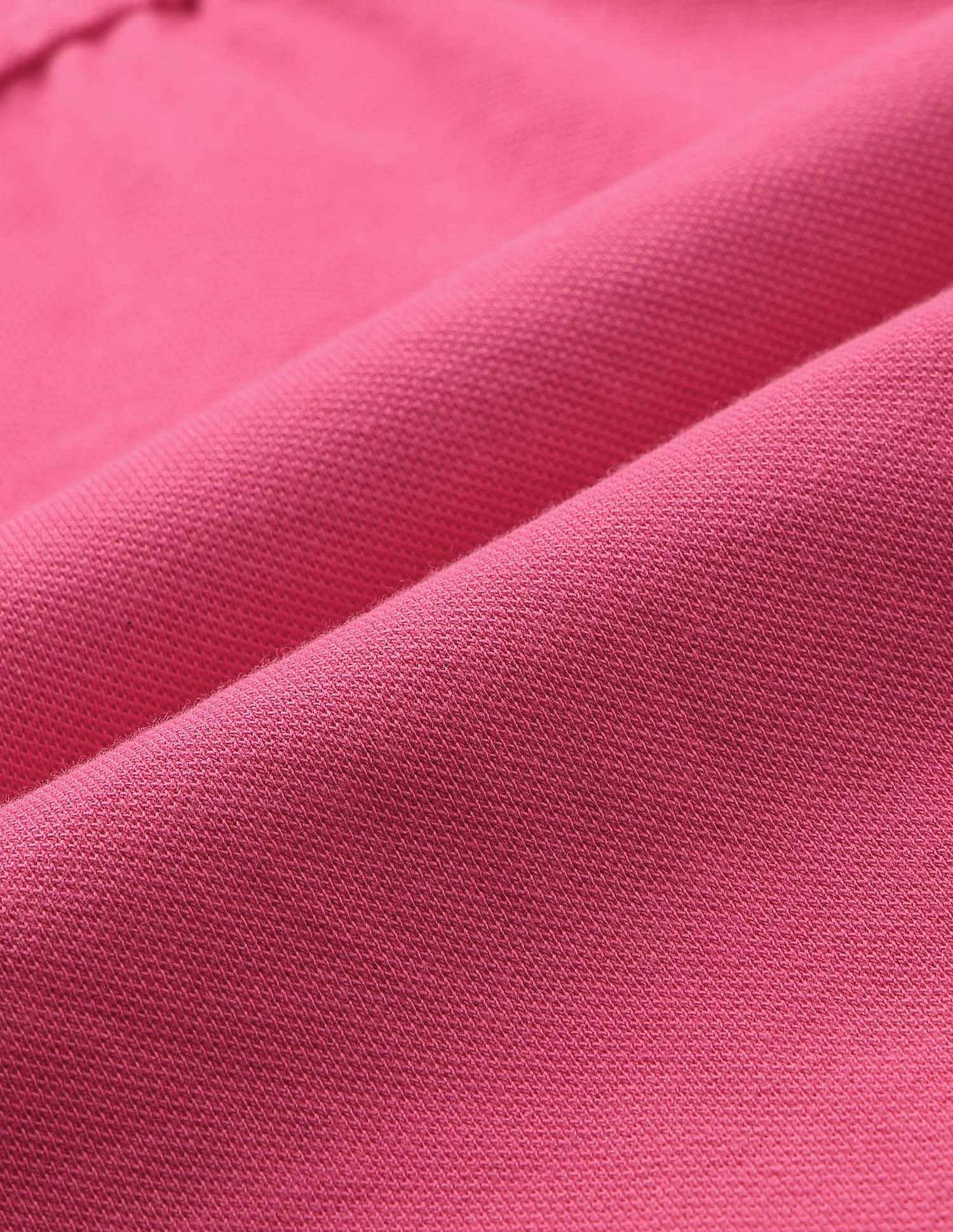 Girls Cinched Waist Polo Dress Dark Pink - U.S. POLO ASSN. | Large