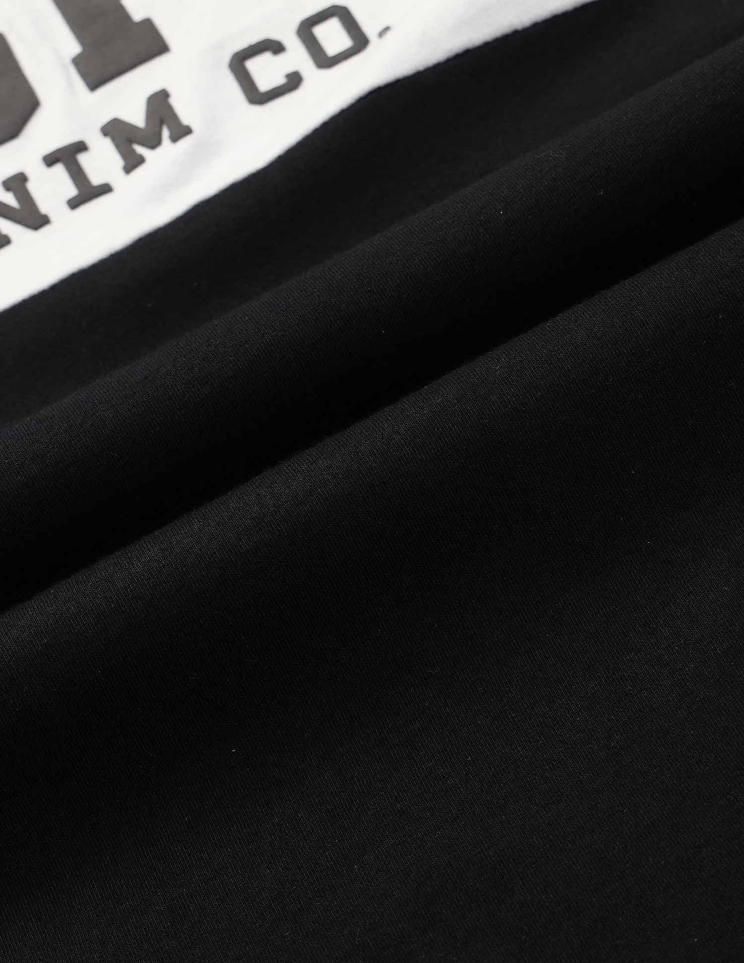 Muscle Fit Brand Printed T-Shirt Black - U.S. Polo Assn. India | Large