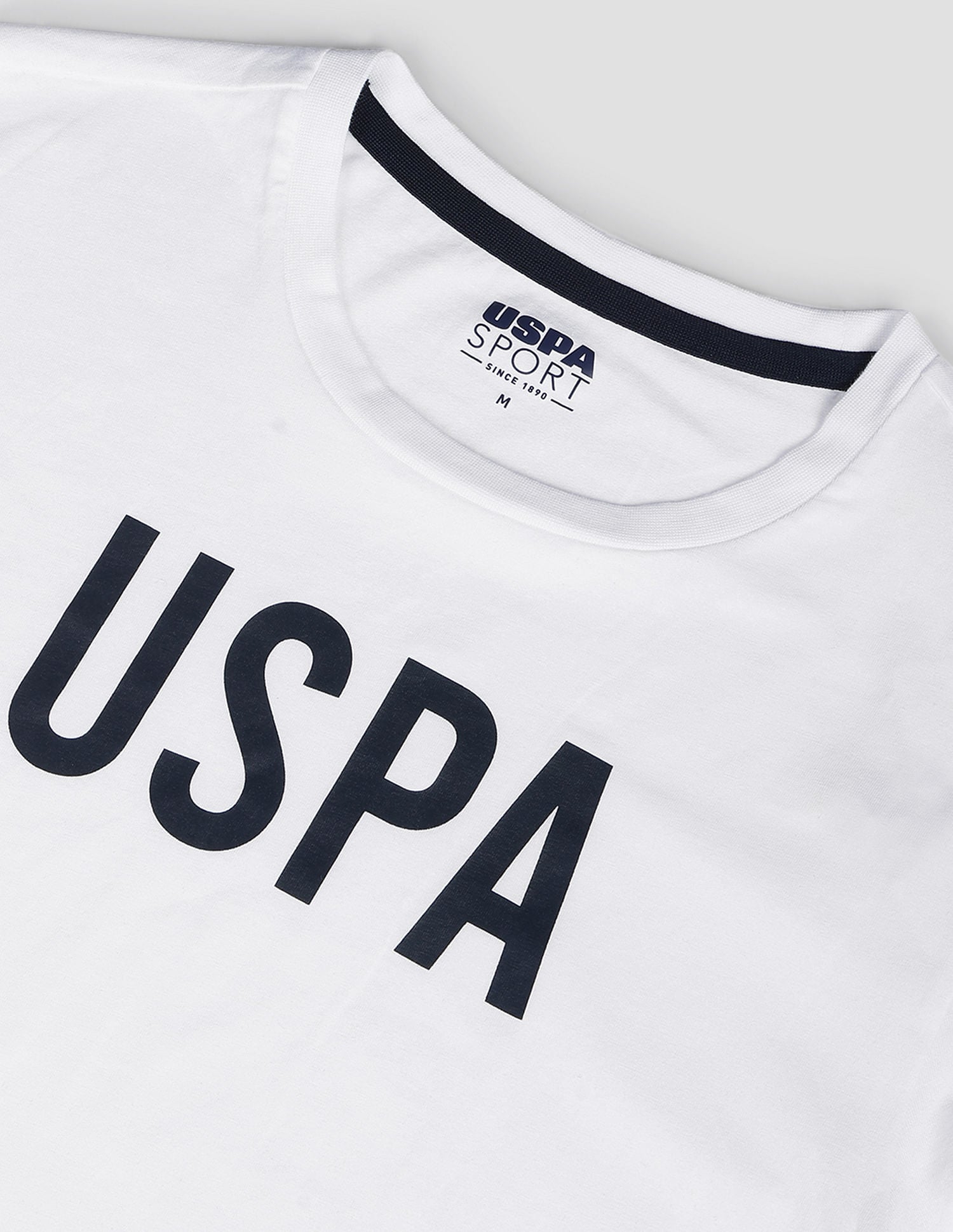 Durable Athletic T-Shirt White - U.S. Polo Assn. India | Large