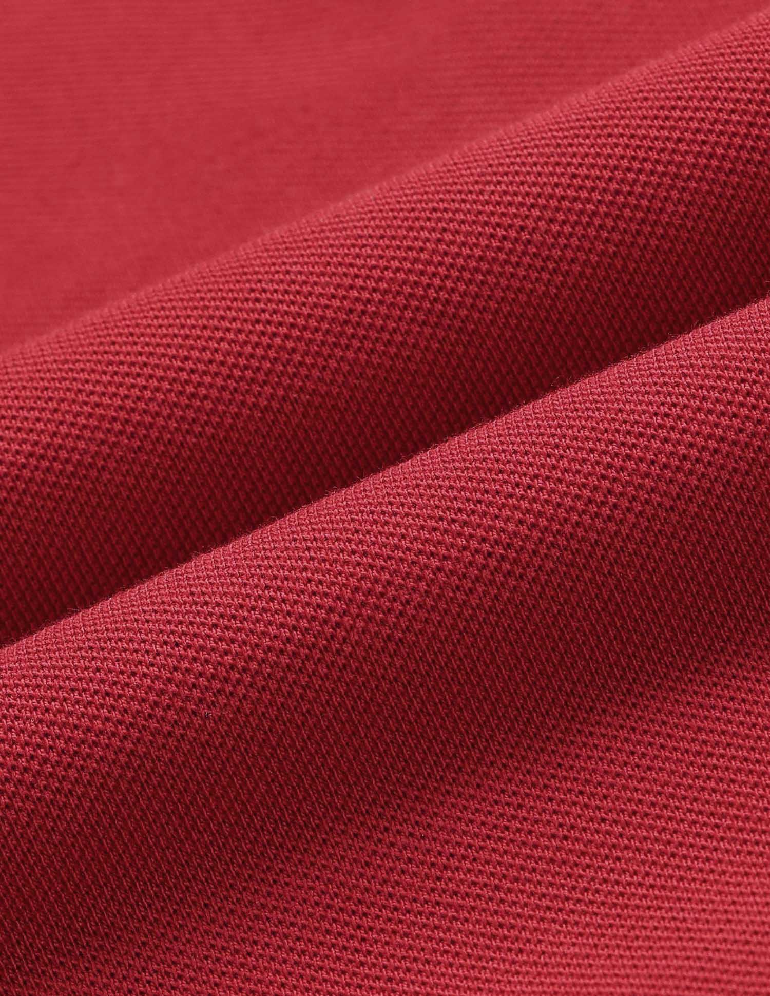 Slim Fit Iconic Number Polo Shirt Maroon - U.S. POLO ASSN. | Large