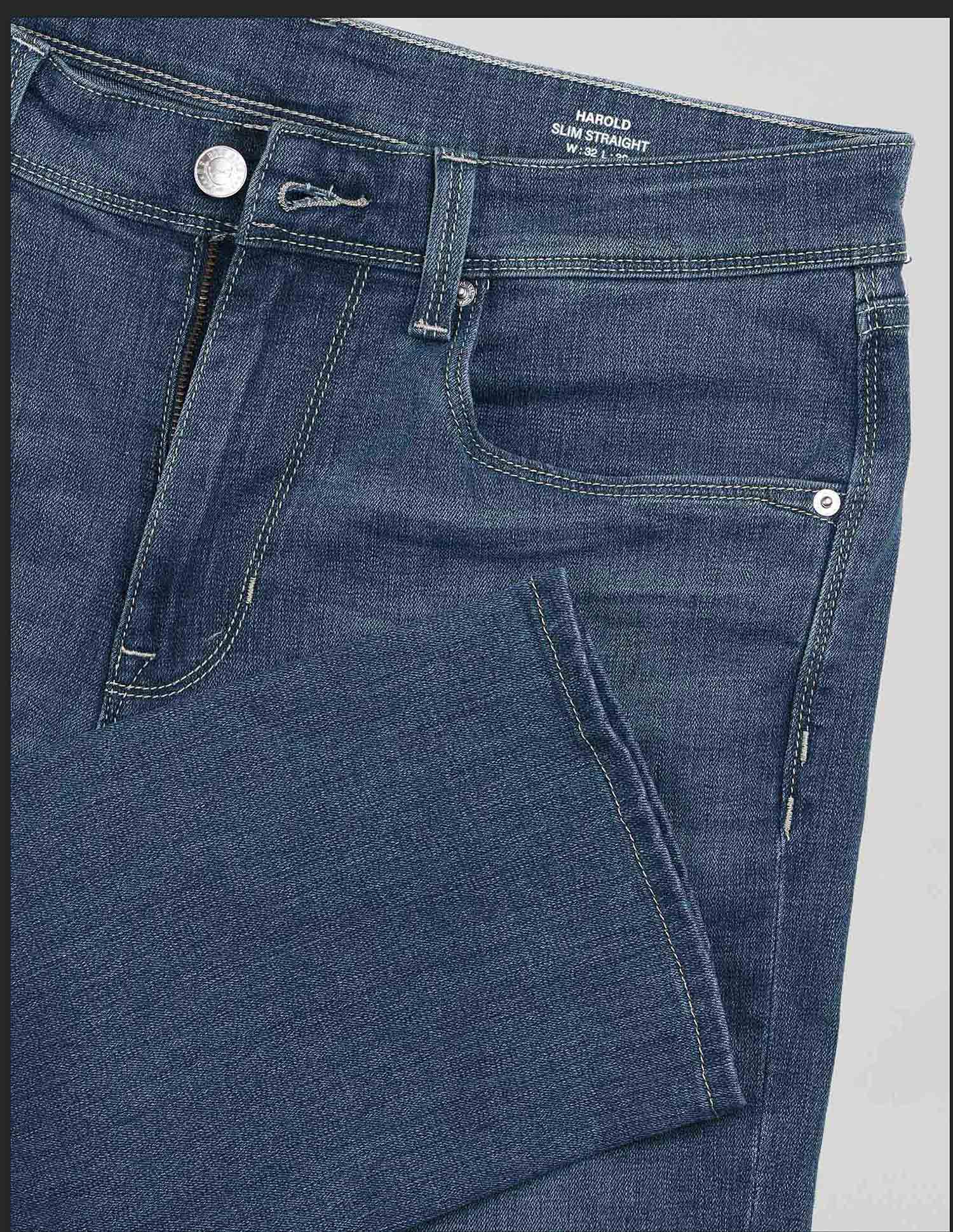 Harold Slim Straight Fit Blue Jeans Blue - U.S. POLO ASSN. | Large