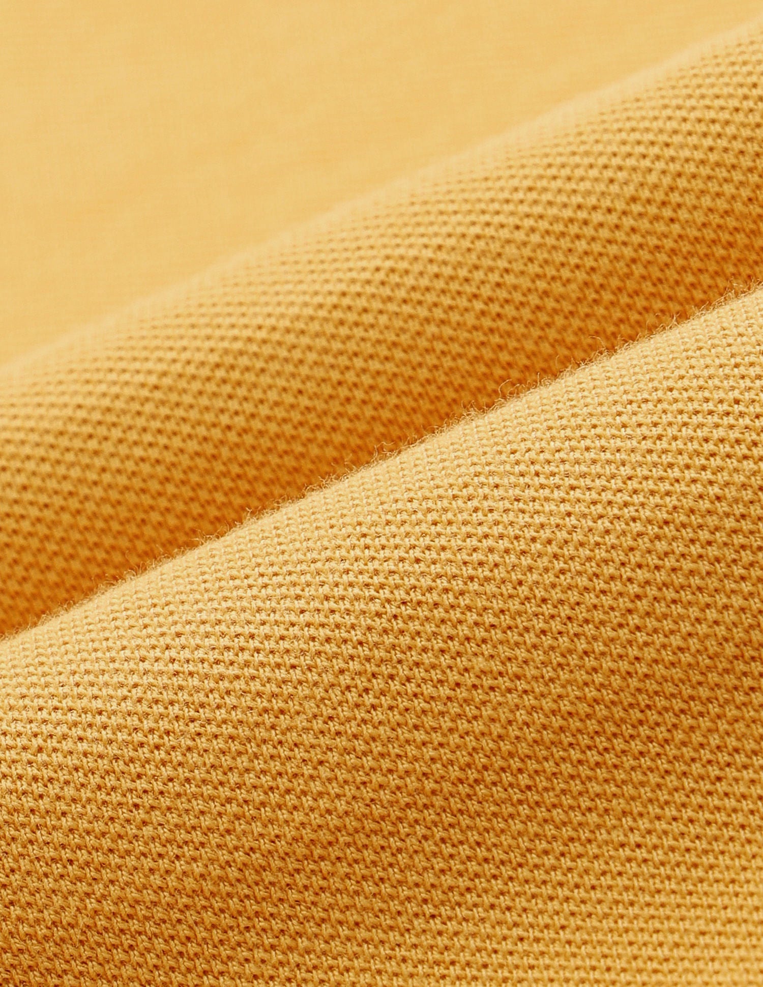 Pure Cotton Slim Fit Solid Polo Shirt Yellow - U.S. Polo Assn. India | Large