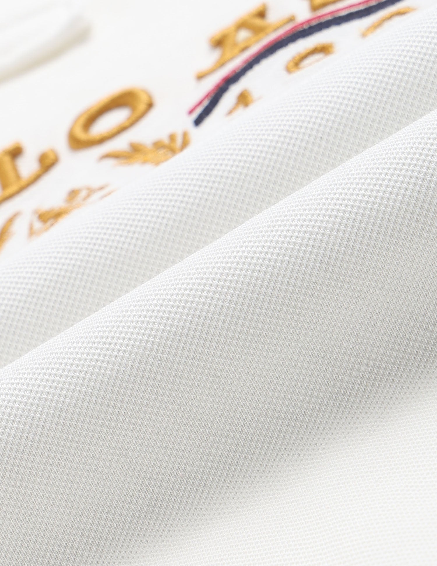 Brand Embroidered Regular Fit Polo Shirt Off White - U.S. POLO ASSN. | Large